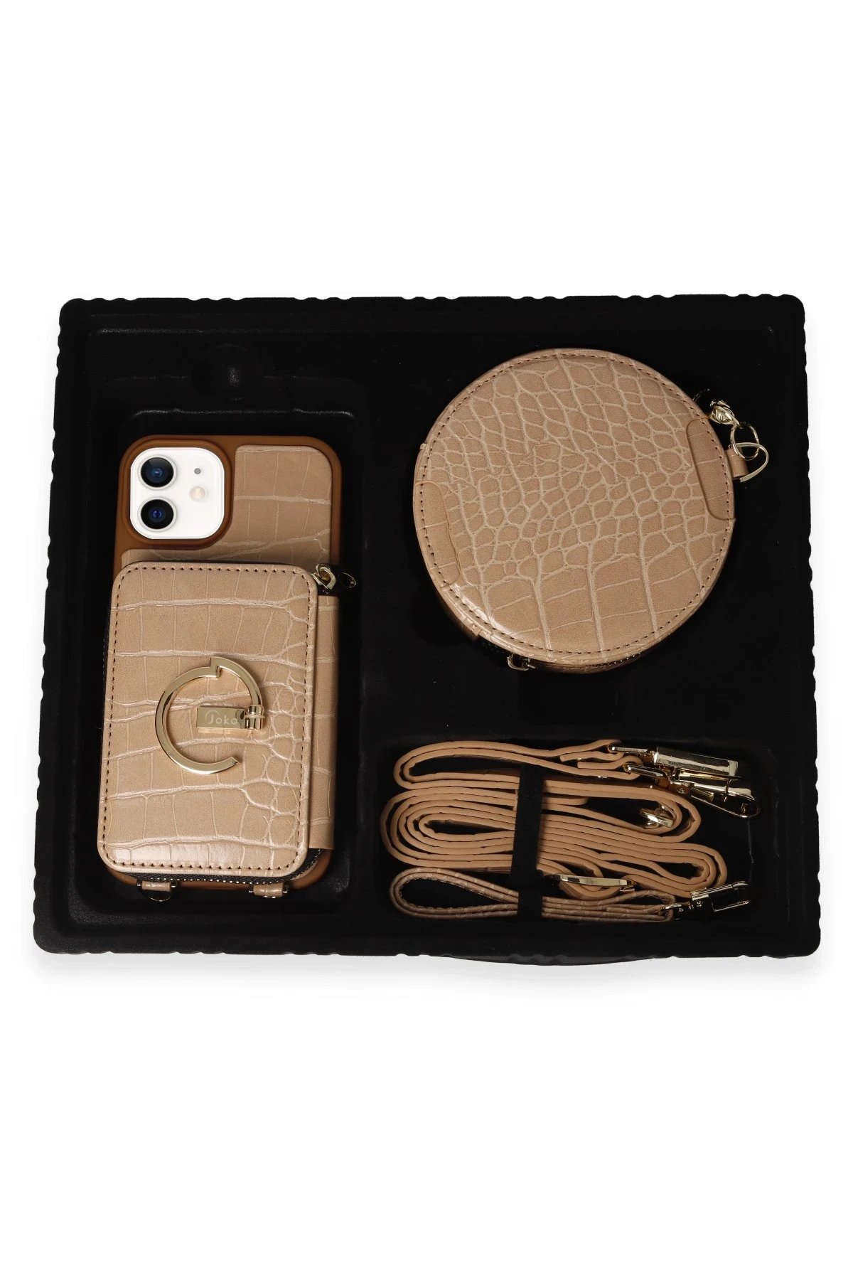 Joko iPhone 11 Kılıf Ermes Kapak - Sarı