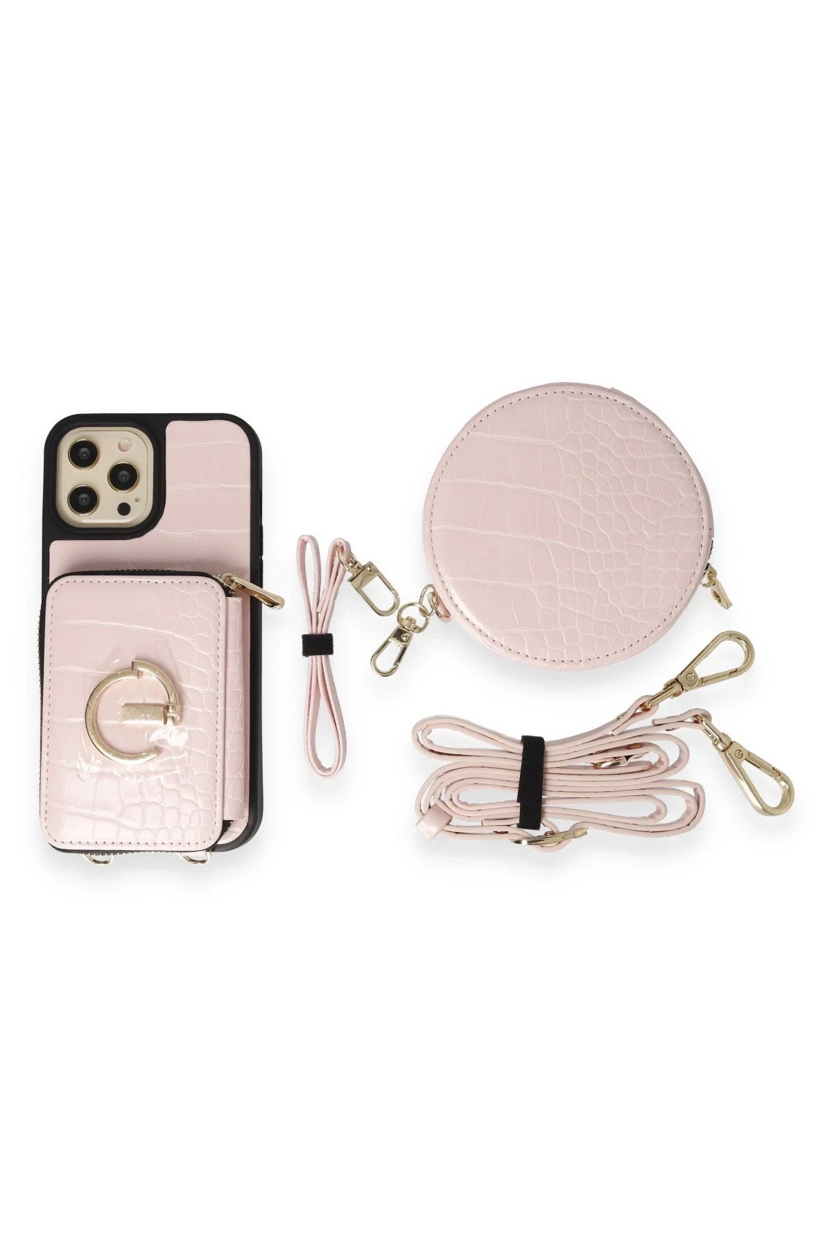 Joko iPhone 14 Pro Max Kılıf Ermes Kapak - Pembe