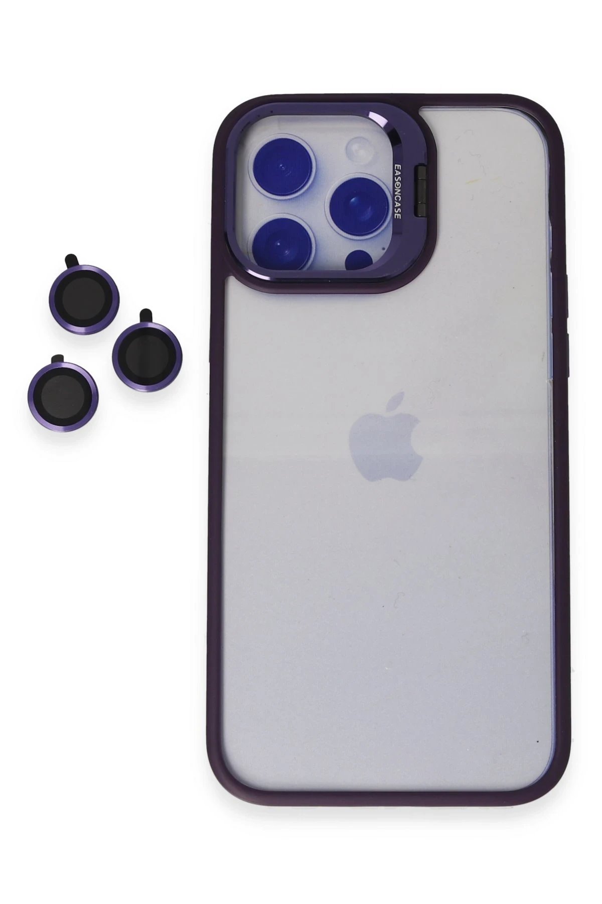Joko iPhone 14 Pro Kılıf Roblox Lens Standlı Kapak - Derin Mor