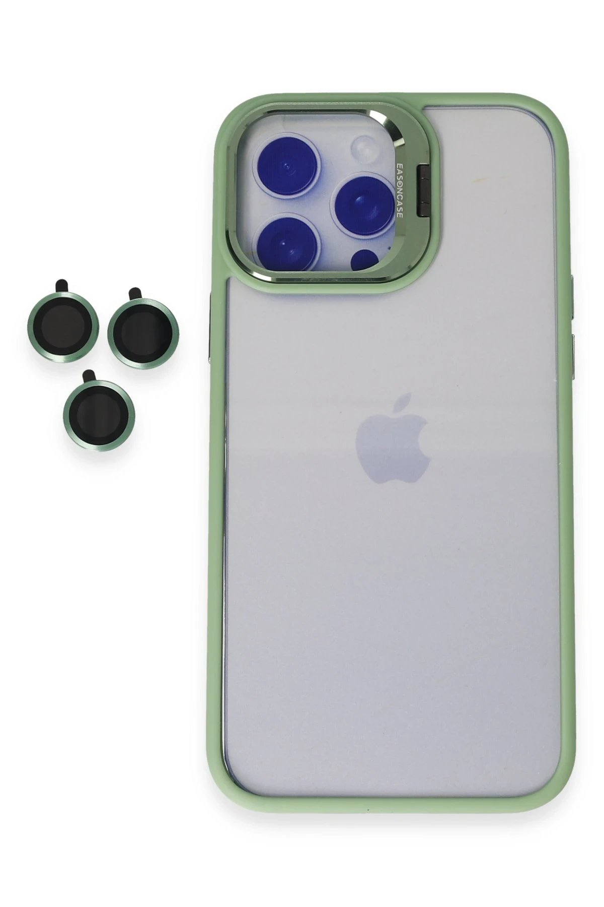 Joko iPhone 14 Pro Kılıf Roblox Lens Standlı Kapak - Yeşil