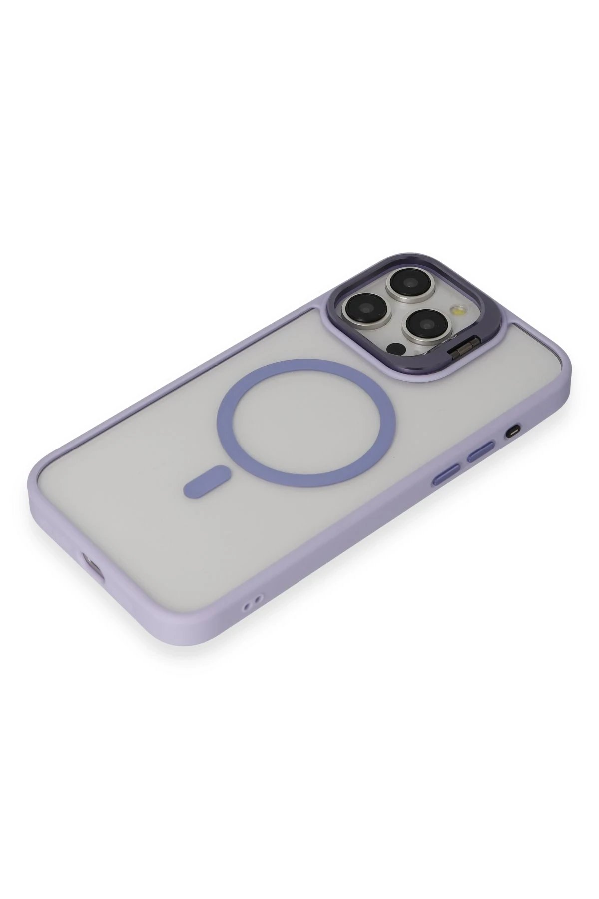 Joko iPhone 14 Pro Kılıf Roblox Lens Magsafe Standlı Kapak - Lila