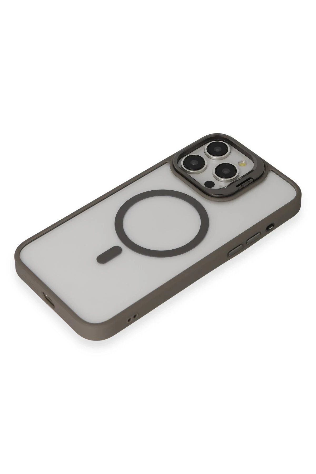 Joko iPhone 14 Pro Kılıf Roblox Lens Magsafe Standlı Kapak - Titan Gri