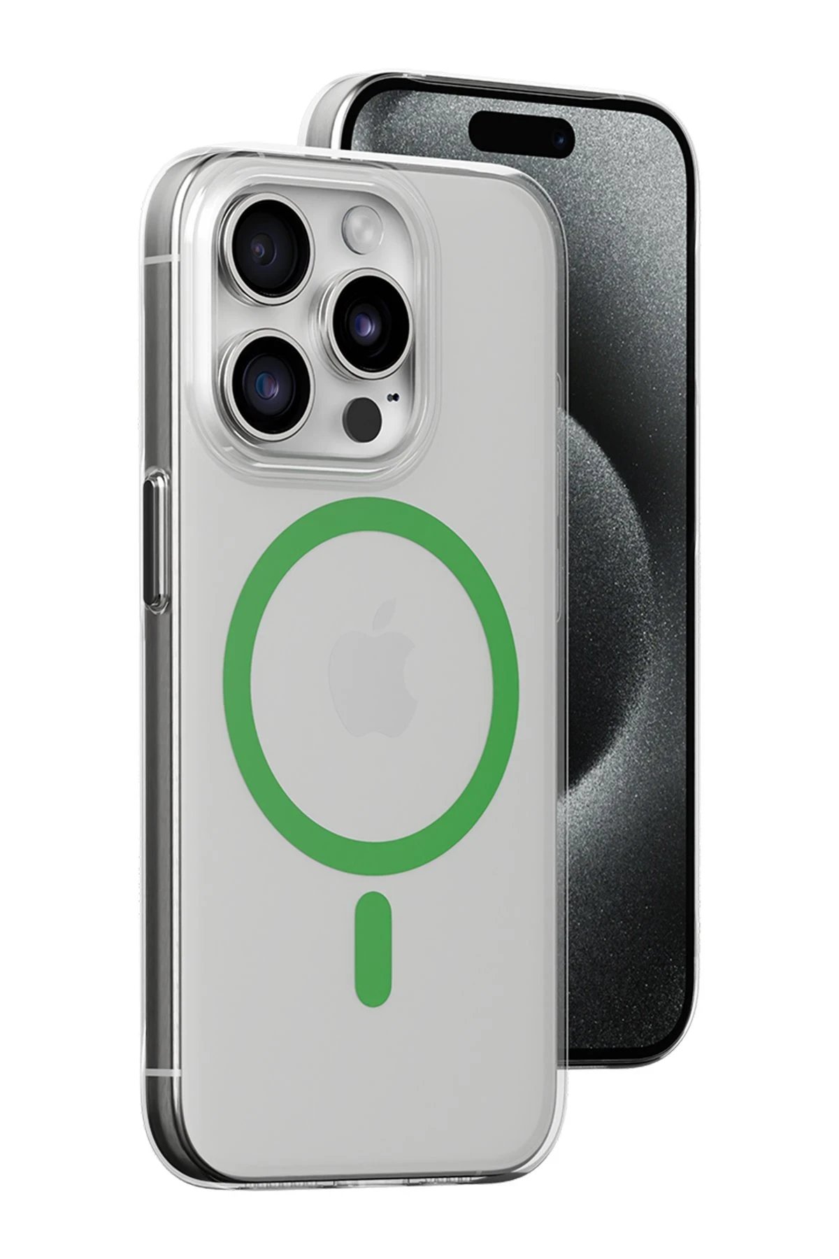 Joko iPhone 13 Pro Max Kılıf Bubble Magsafe Kapak - Yeşil