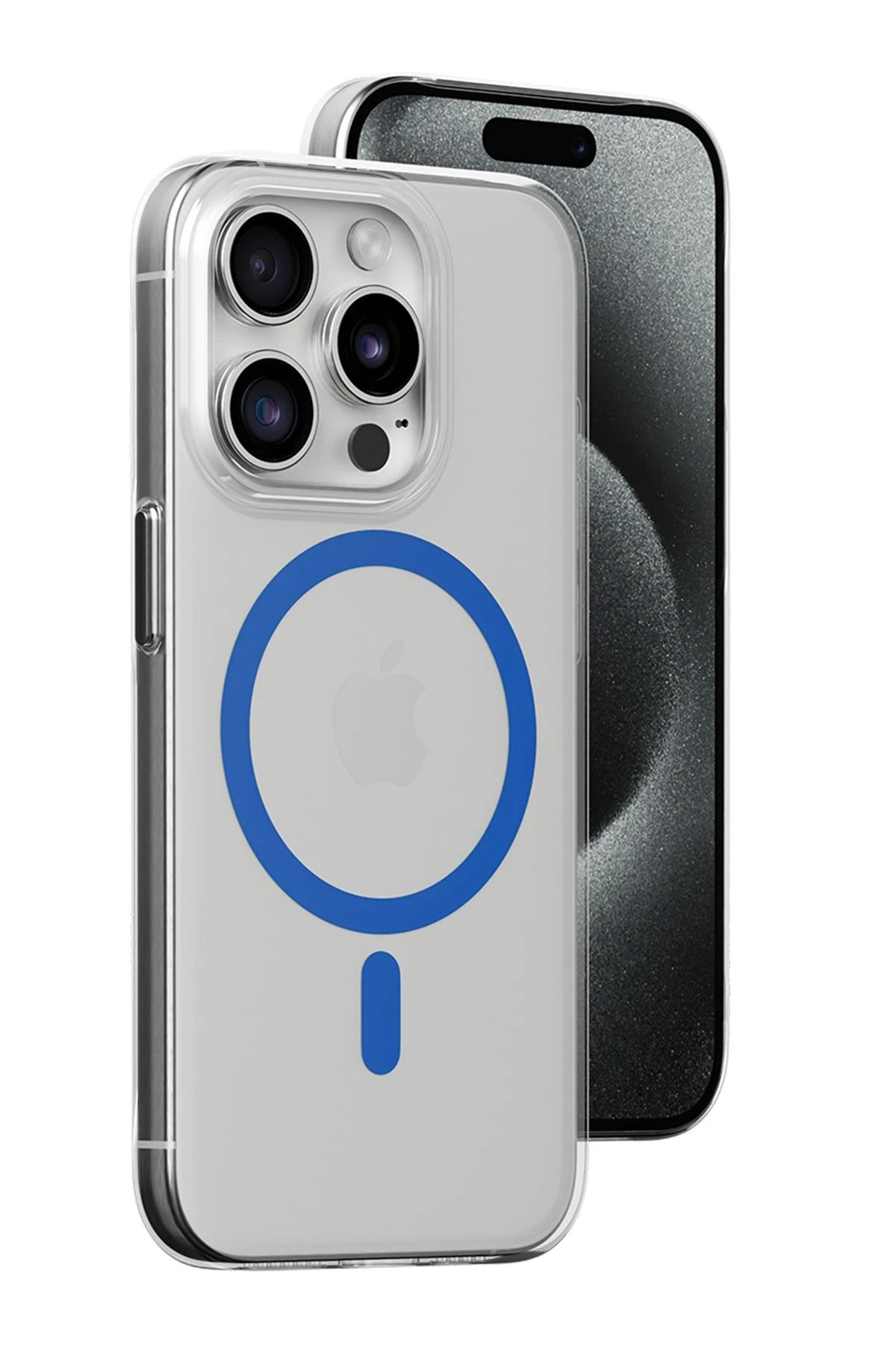 Joko iPhone 15 Pro Kılıf Bubble Magsafe Kapak - Mavi