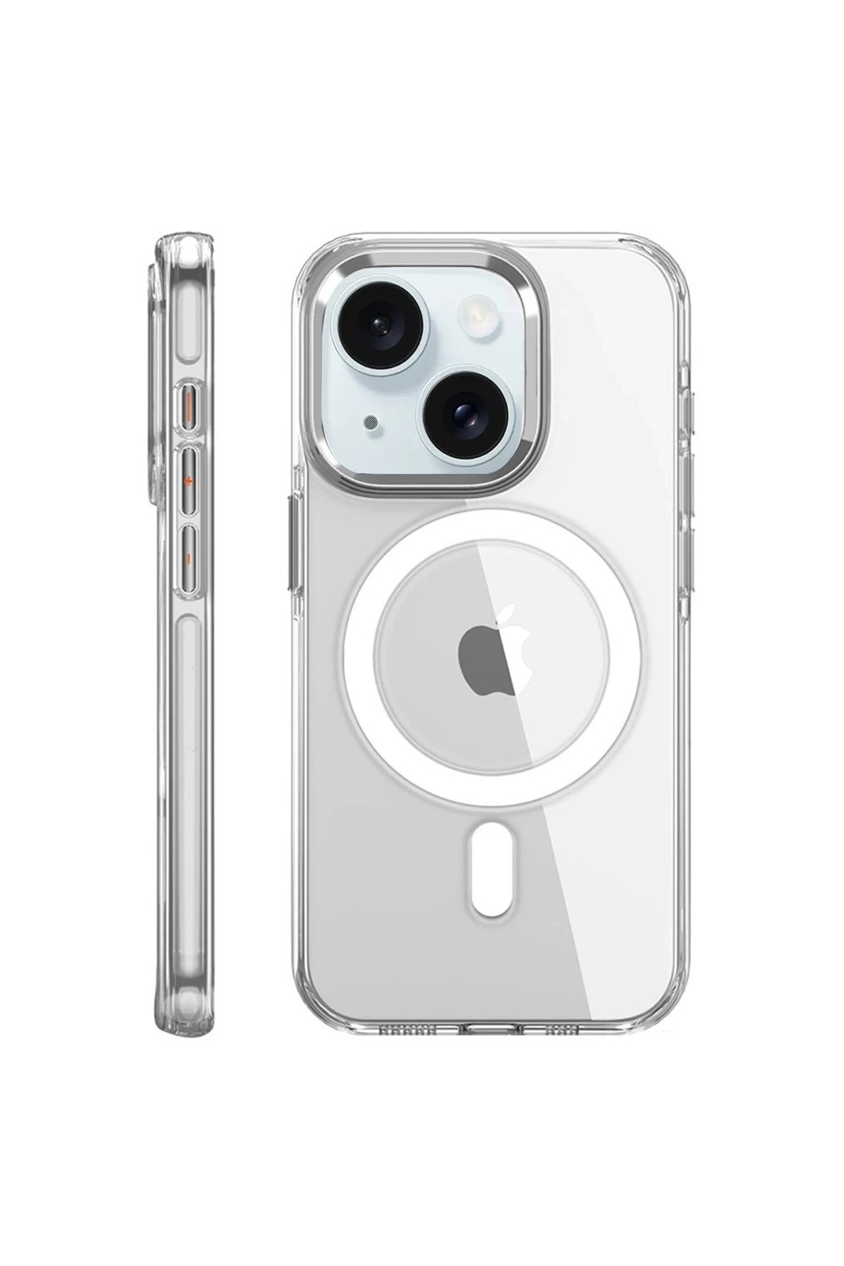 Joko iPhone 15 Pro Kılıf Crystal Magsafe Kapak - Şeffaf