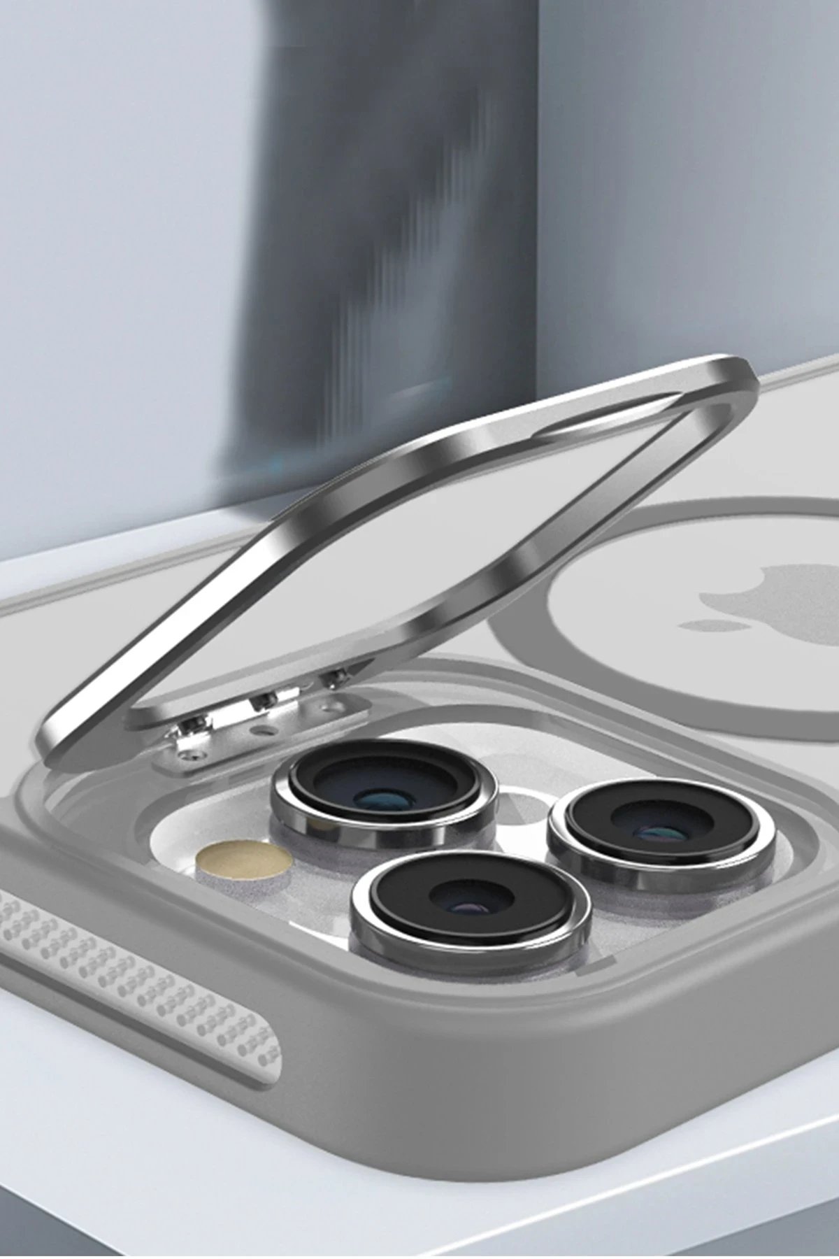 Joko iPhone 14 Kılıf Flet Lens Magsafe Kapak - Derin Mor