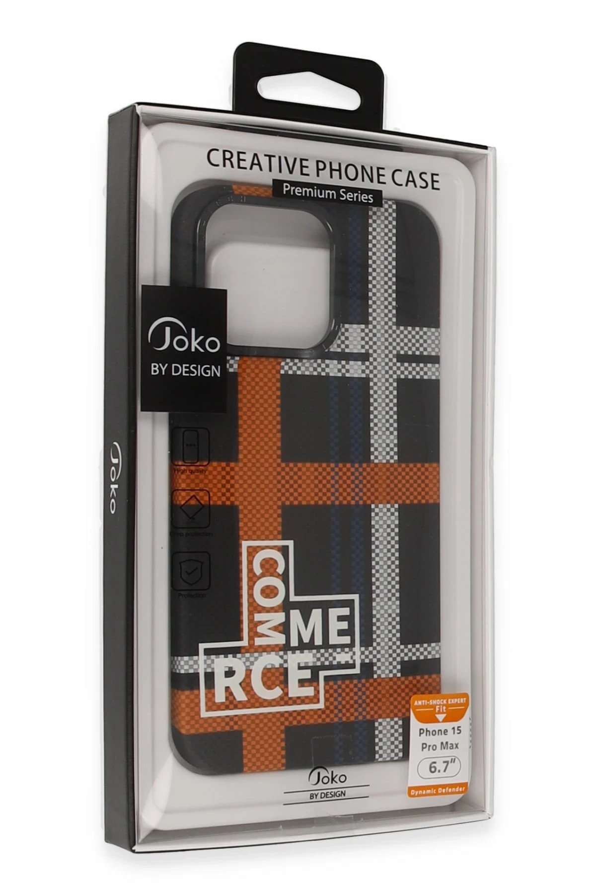 Joko iPhone 15 Pro Kılıf Taret Kapak - Sarı