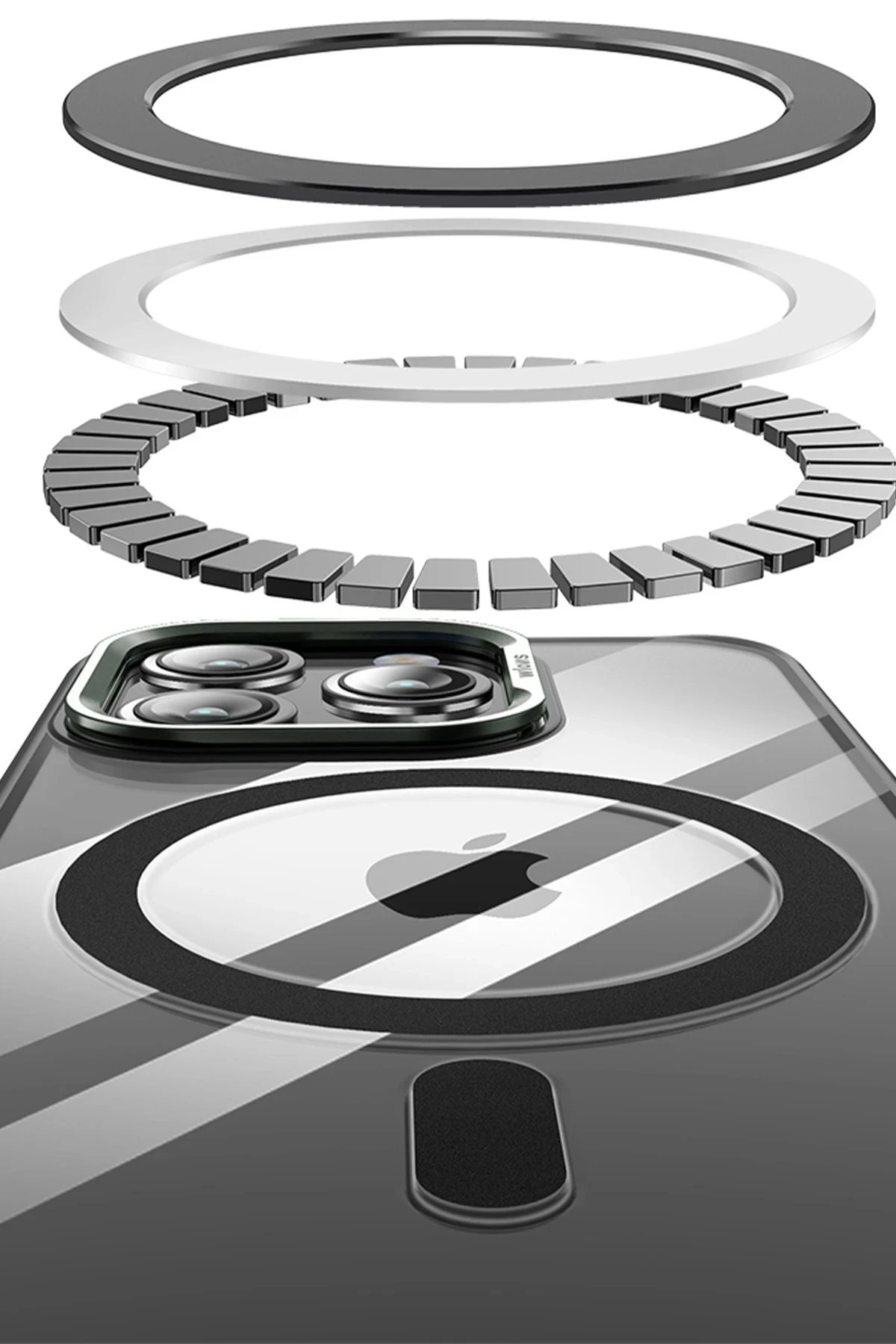 Joko iPhone 14 Pro Max Drop Magsafe Kapak - Titan Gri