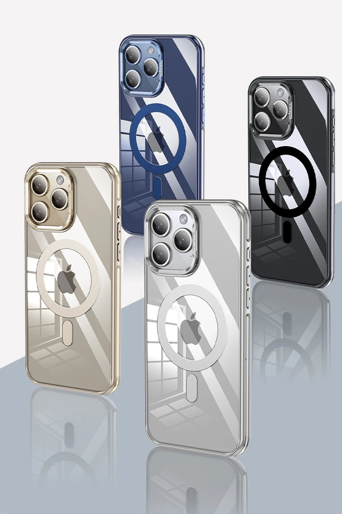 Joko iPhone 14 Pro Max Drop Magsafe Kapak - Titan Gri