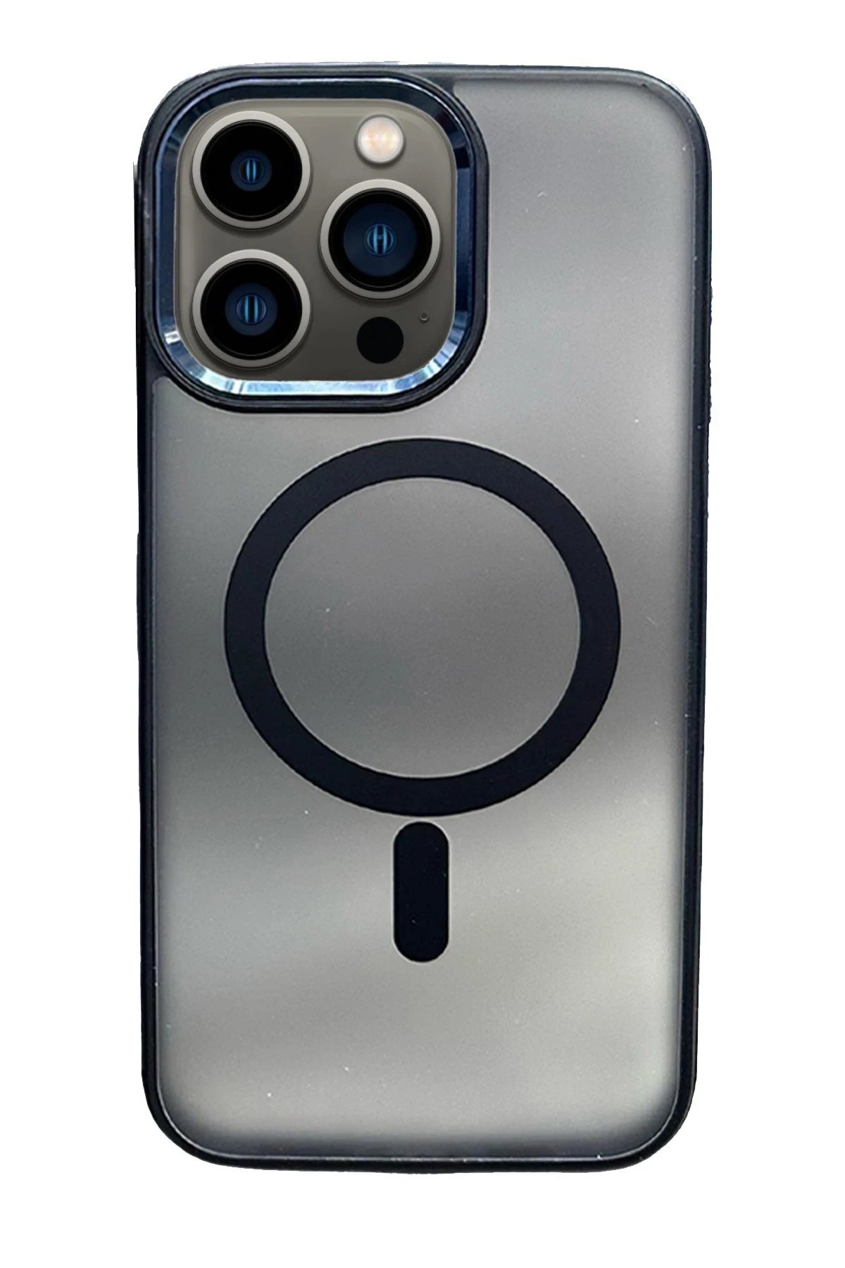 Joko iPhone 14 Pro Max Solid Magsafe Kapak - Lacivert