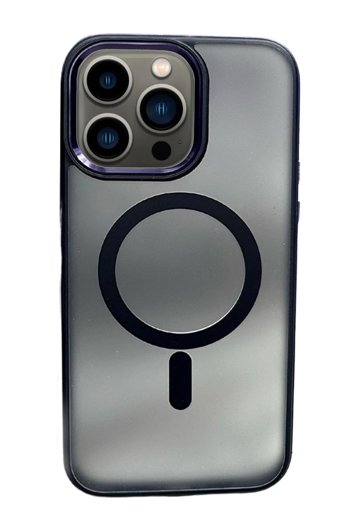 Joko iPhone 14 Pro Max Solid Magsafe Kapak - Derin Mor