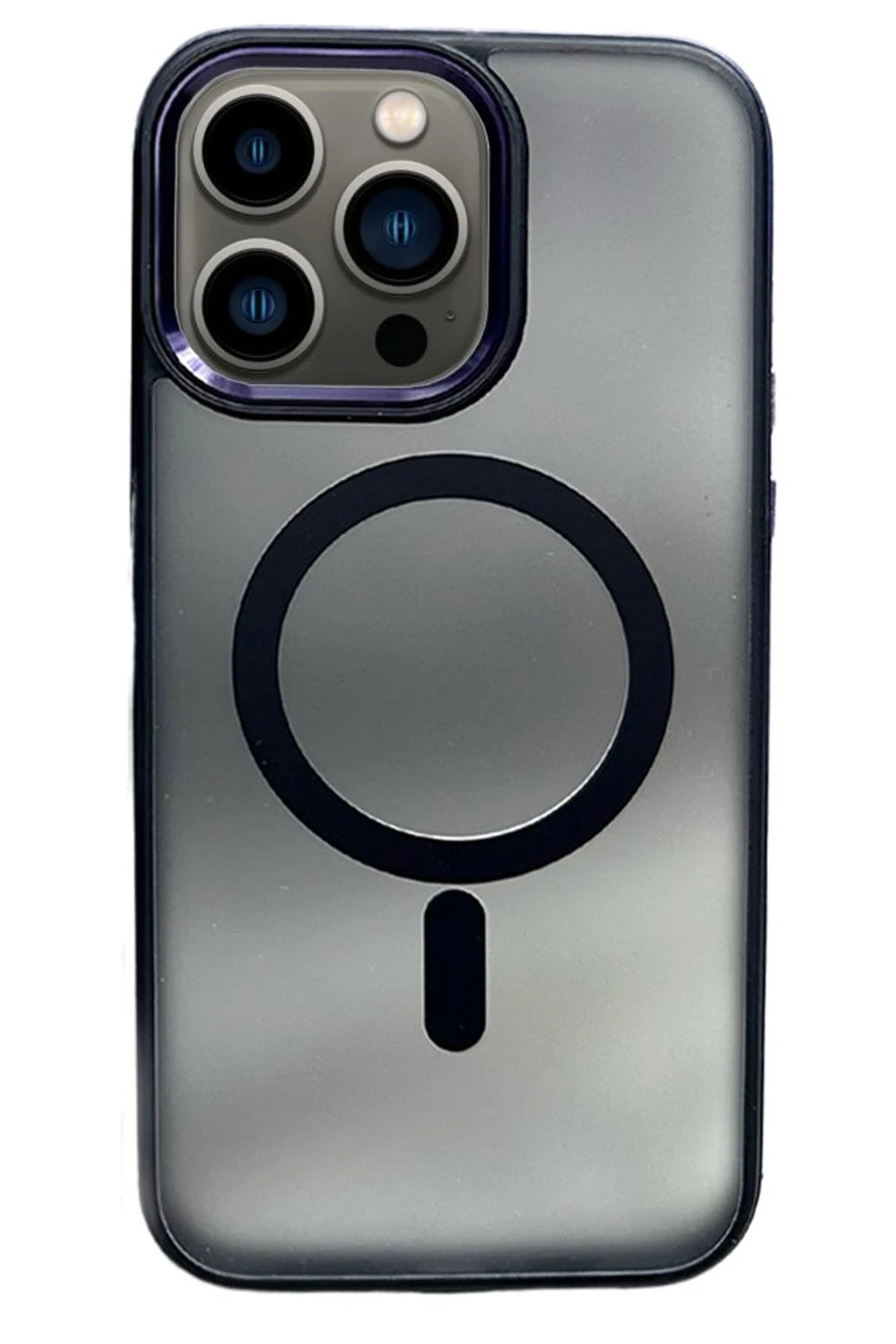 Joko iPhone 15 Pro Max Solid Magsafe Kapak - Derin Mor