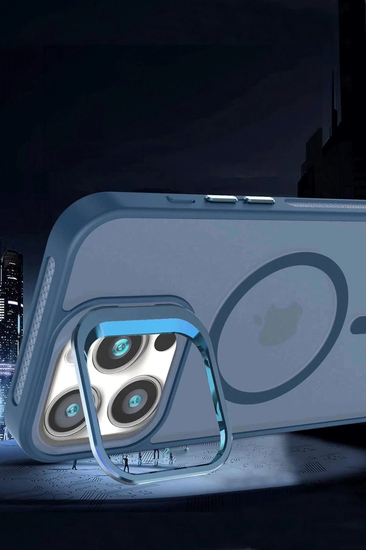 Joko iPhone 16 Flet Lens Magsafe Kapak - Siyah