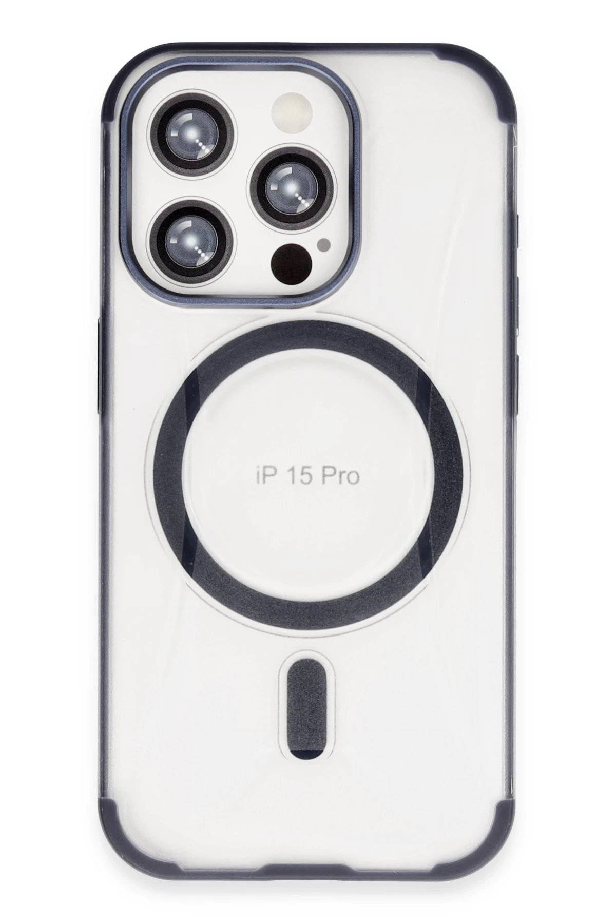 Joko iPhone 15 Pro Hilton Magsafe Kapak - Lacivert