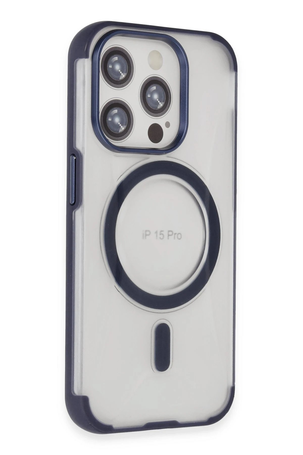 Joko iPhone 15 Pro Hilton Magsafe Kapak - Lacivert