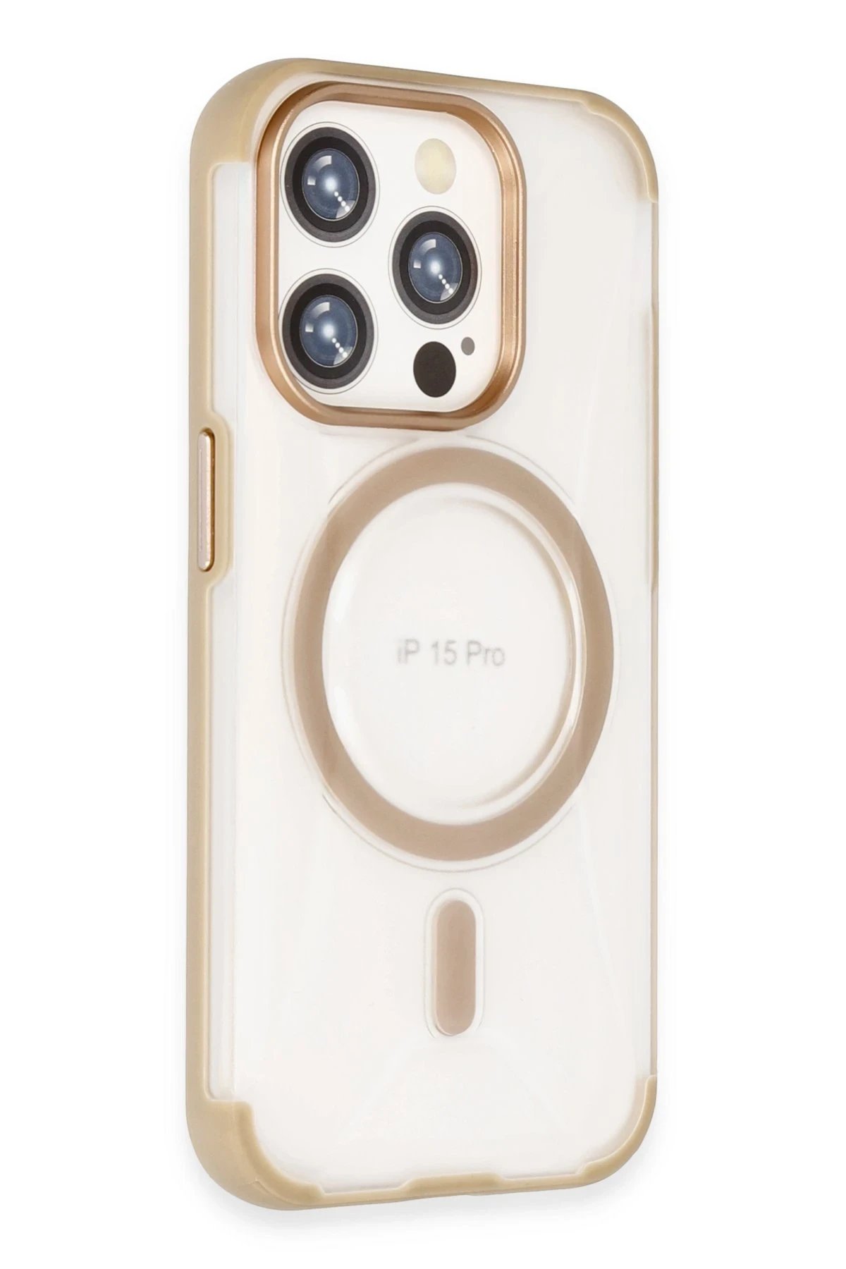 Joko iPhone 15 Pro Max Hilton Magsafe Kapak - Gold