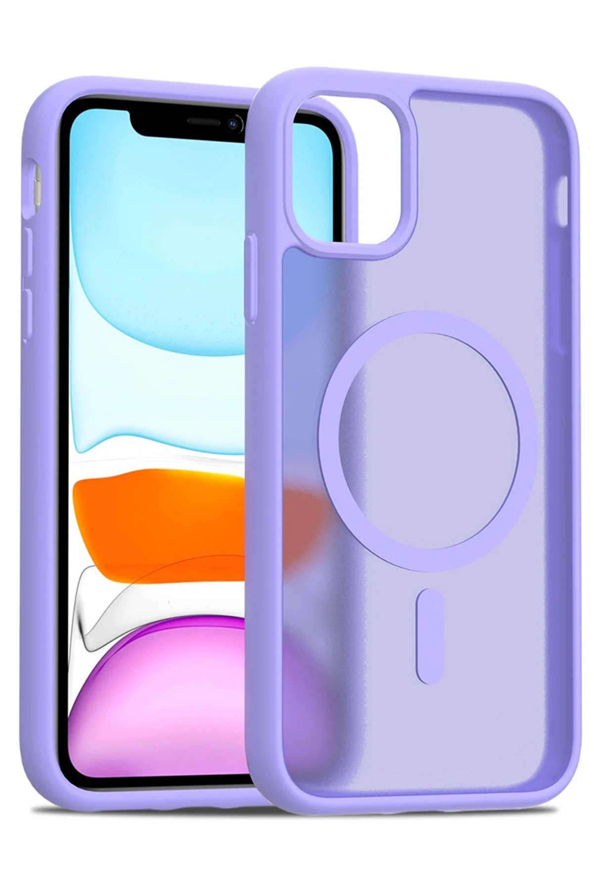 Joko iPhone 11 Jota Magsafe Kapak - Lila