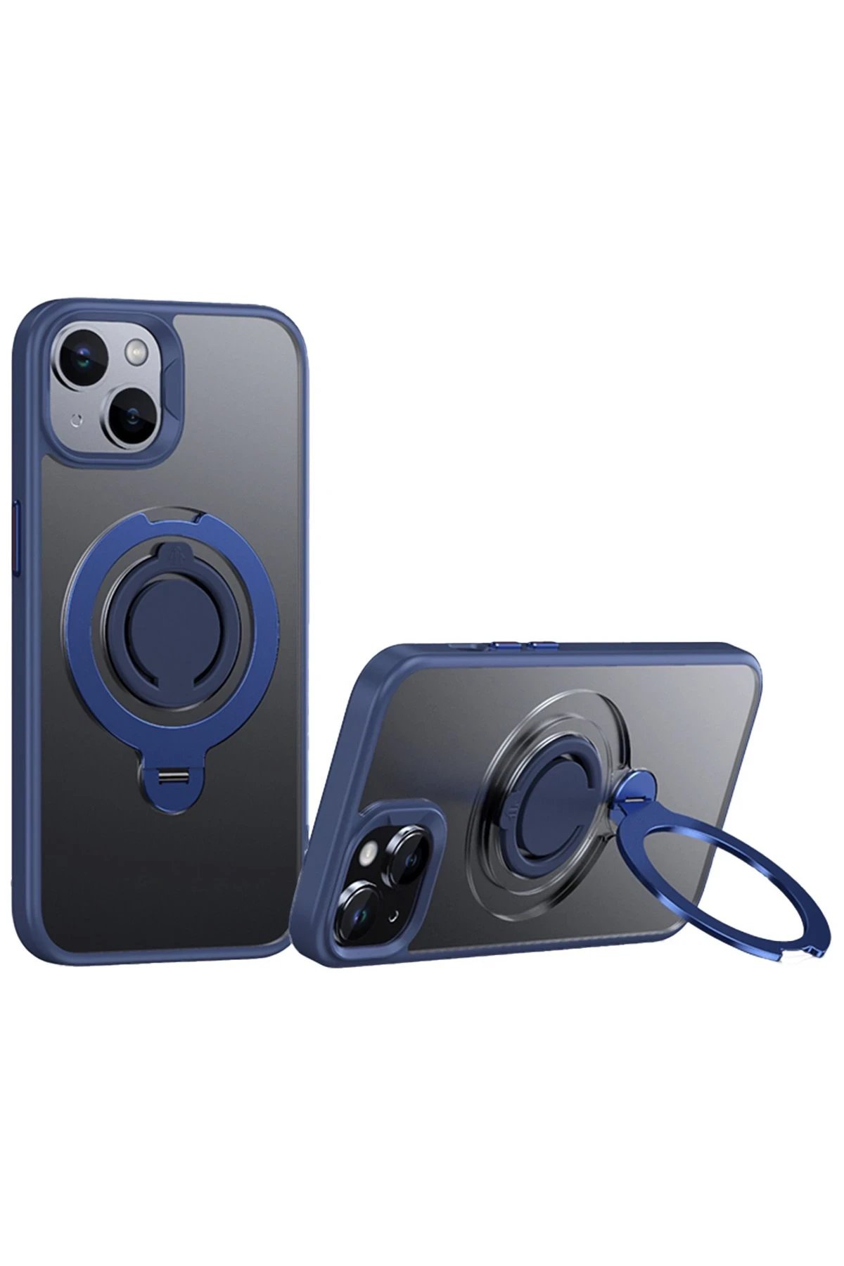 Joko iPhone 12 Avatar 360 Dönen Magsafe Kapak - Lacivert