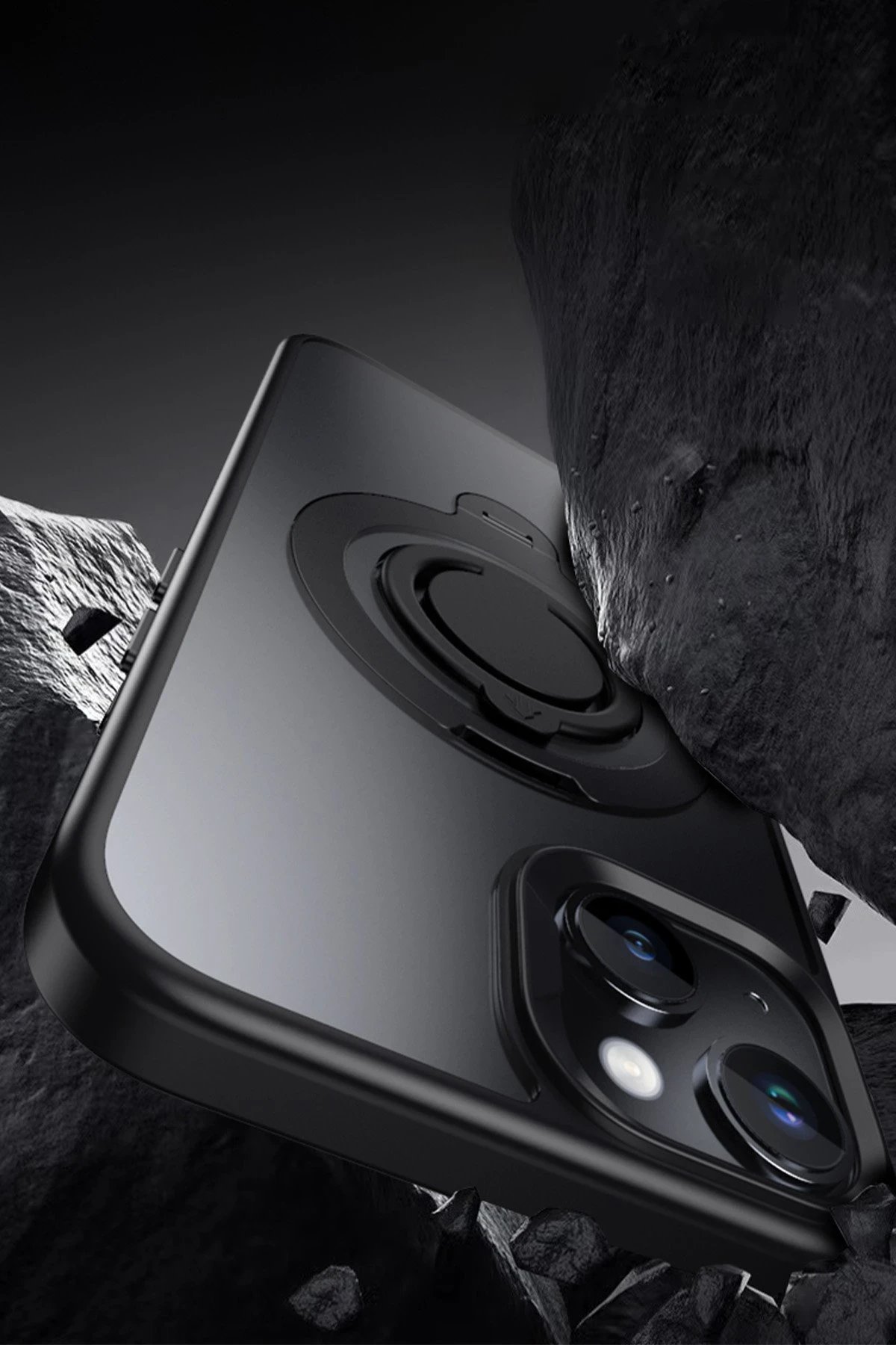 Joko iPhone 15 Avatar 360 Dönen Magsafe Kapak - Siyah