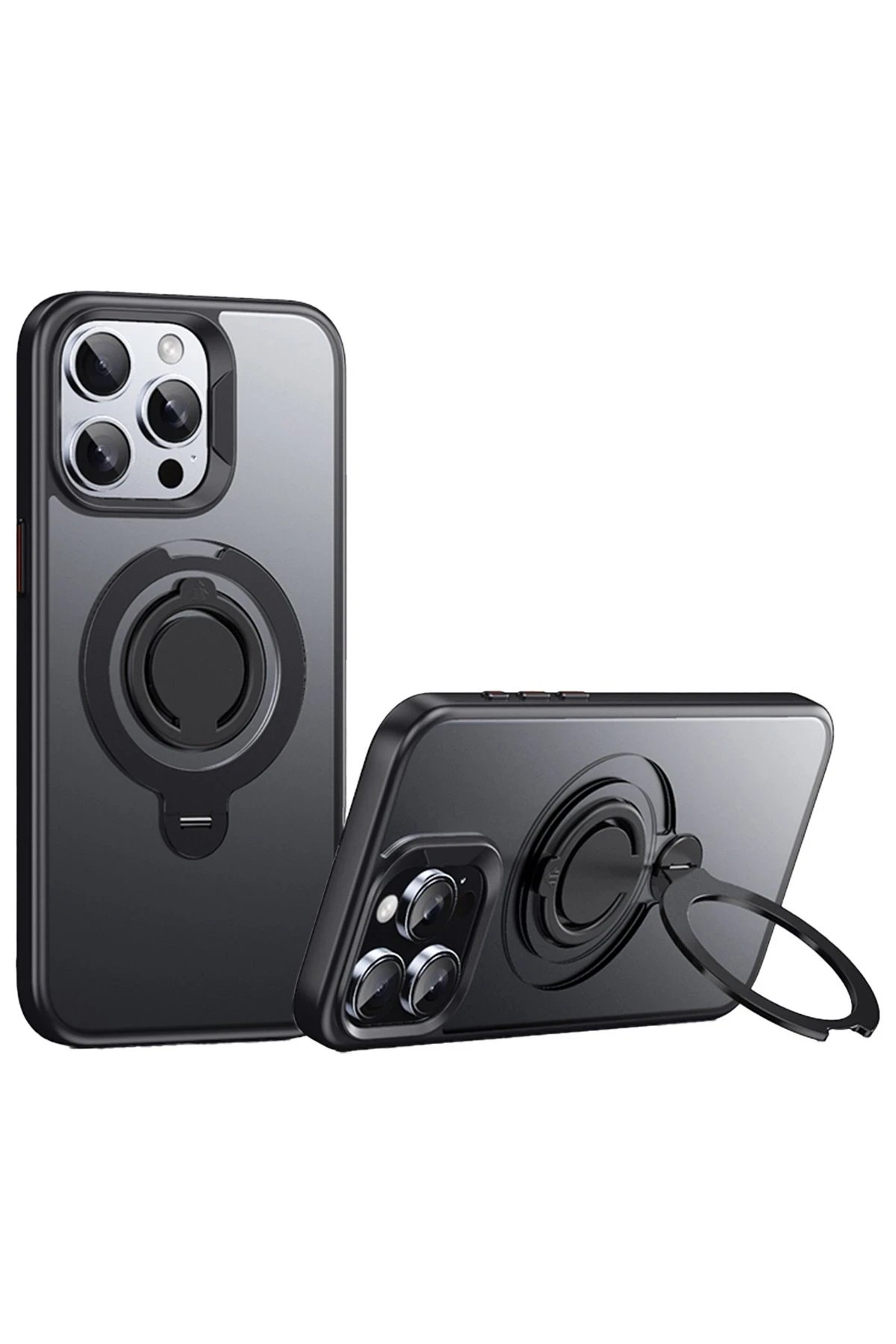 Joko iPhone 15 Pro Max Avatar 360 Dönen Magsafe Kapak - Siyah