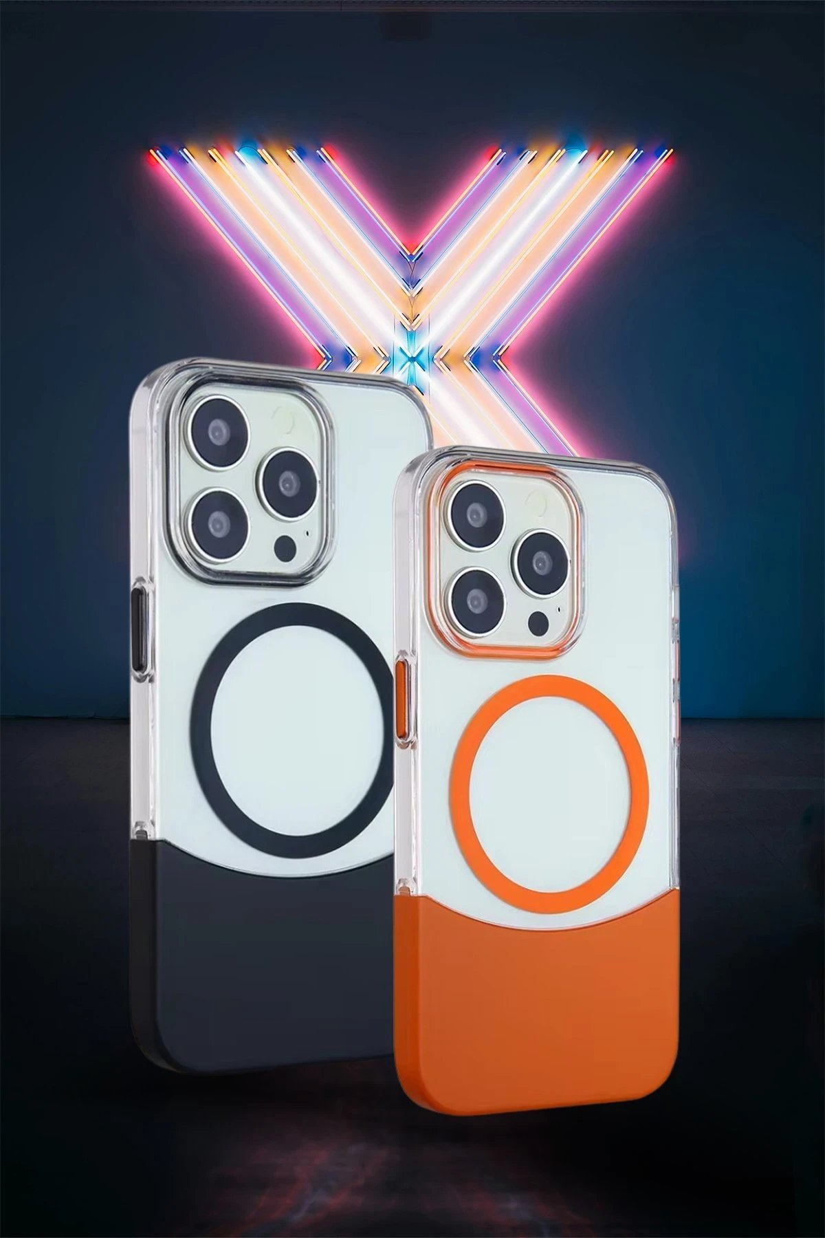 Joko iPhone 15 PC Suit Magsafe Kapak - Siyah