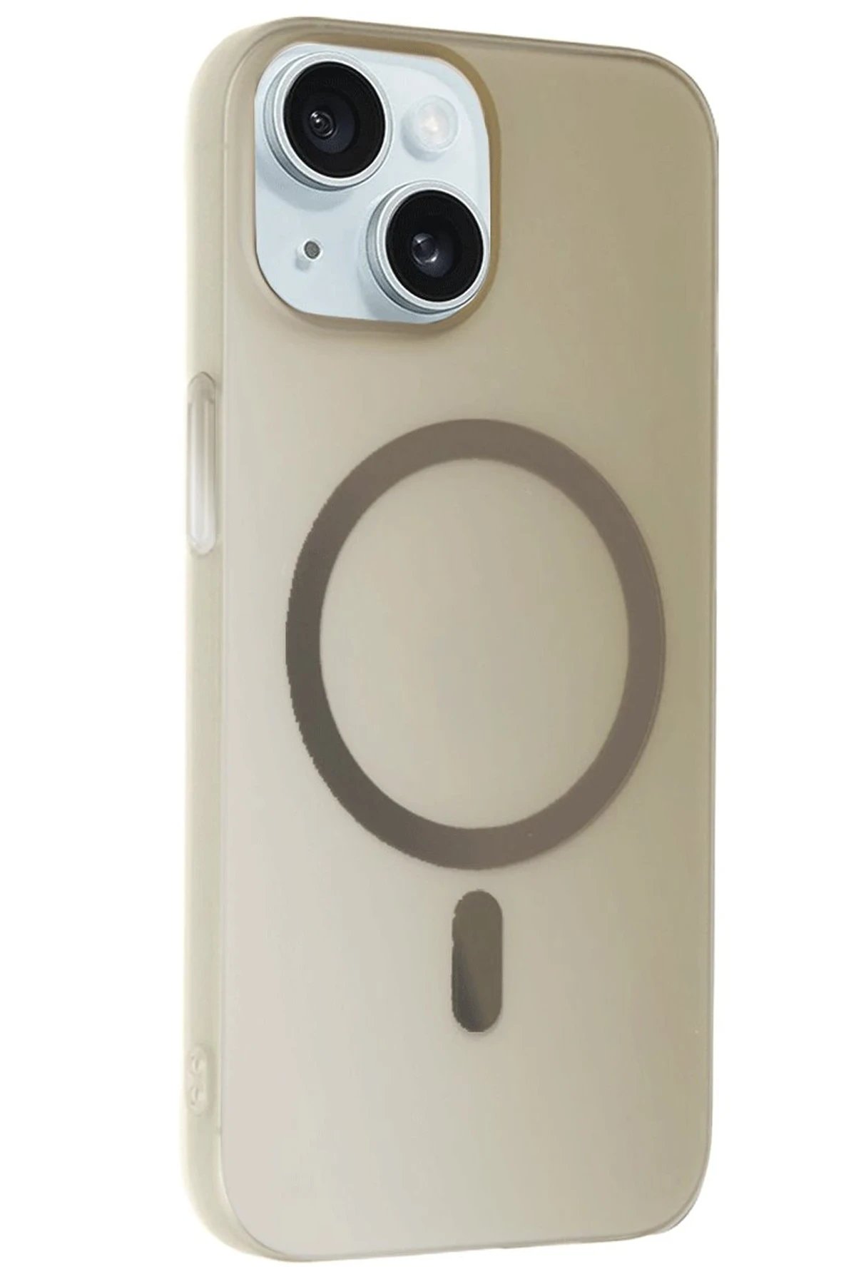 Joko iPhone 15 Plus Tuna PC Slim Magsafe Kapak - Titan Gri