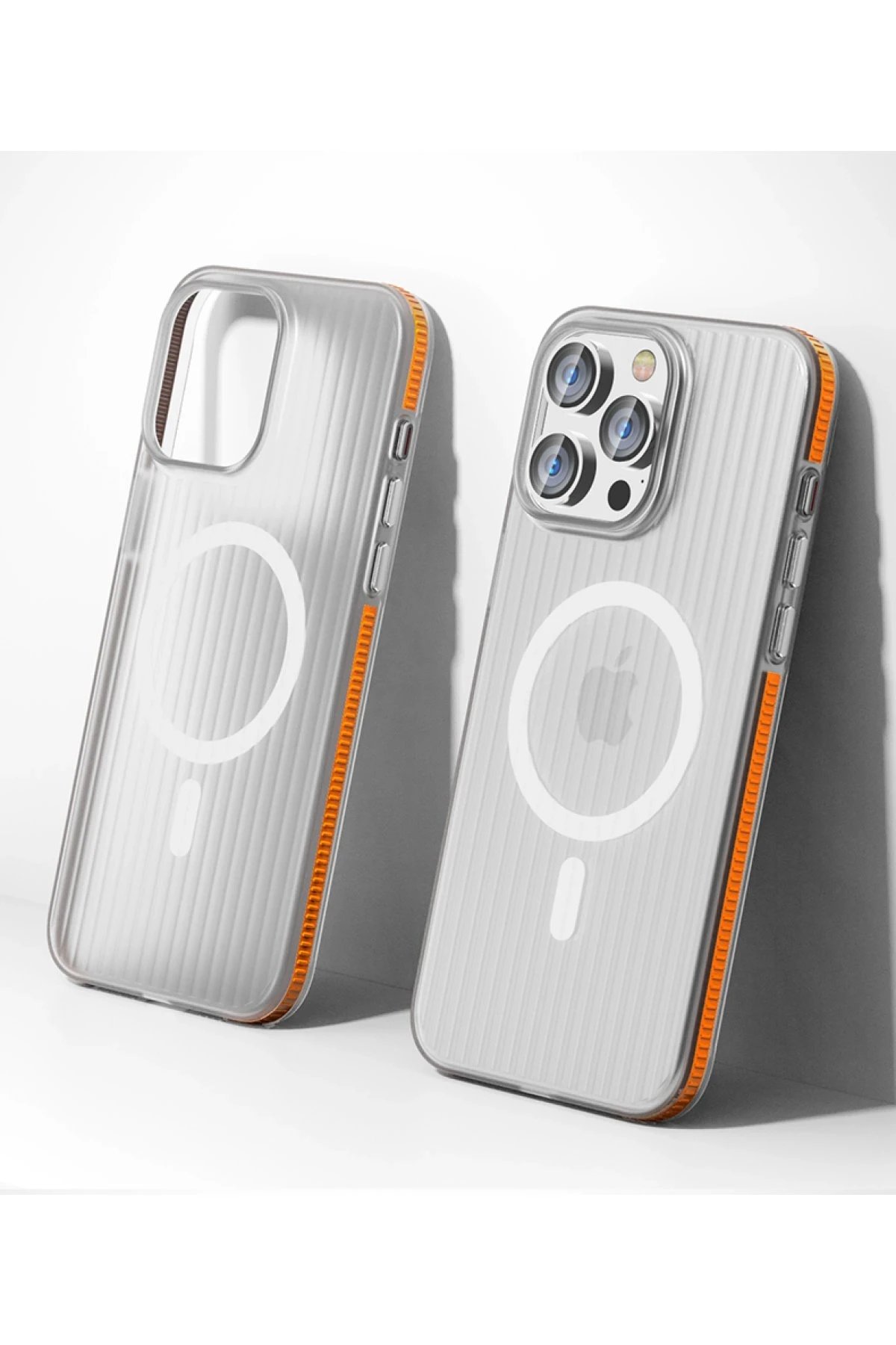 Joko iPhone 16 Pro Max Line Magsafe Kapak - Turuncu