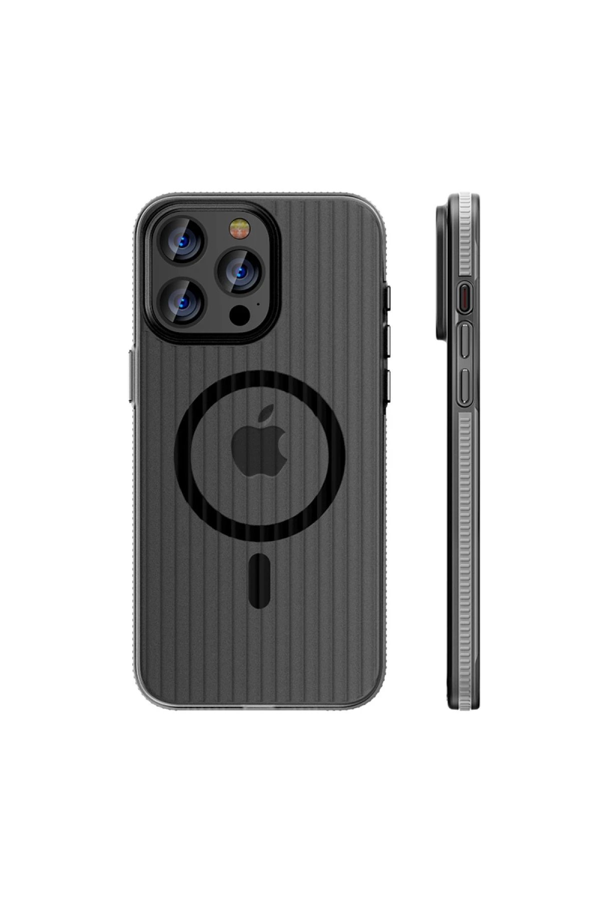 Joko iPhone 14 Pro Max Line Magsafe Kapak - Gri