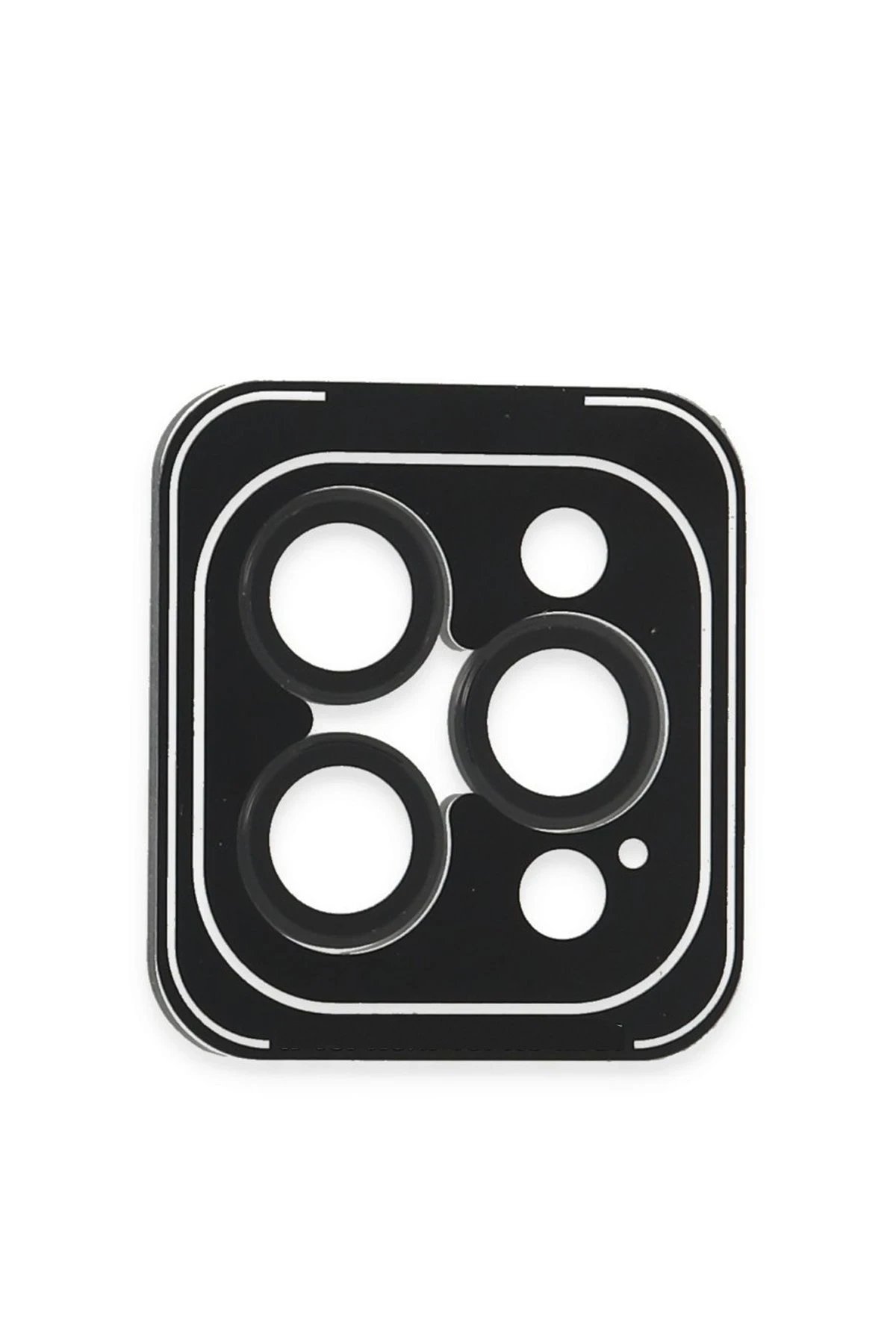 Joko iPhone 16 Pro Max PVD Metal Kamera Lens - Siyah