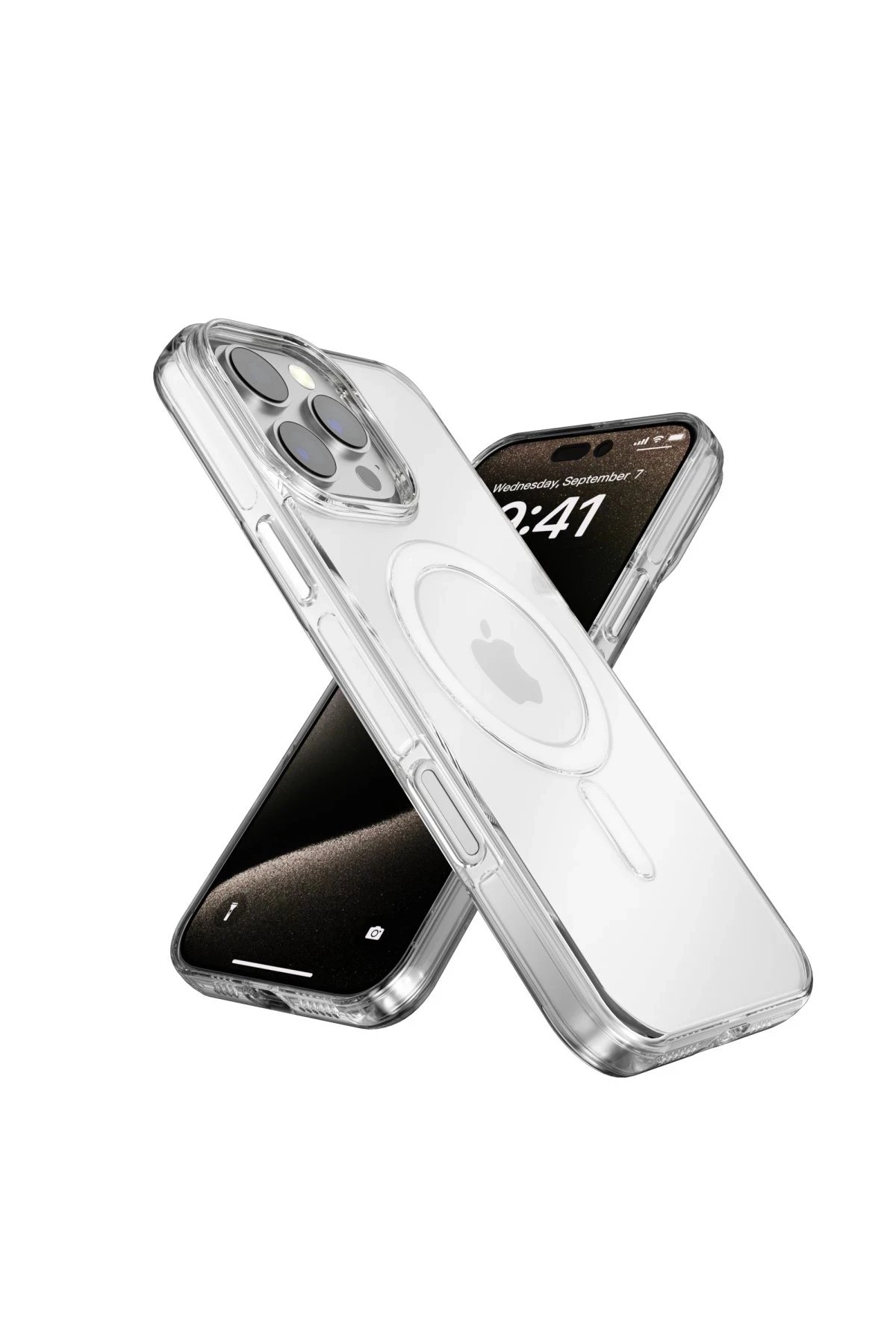 Joko iPhone 16 Pro Max Gleam PC Sert Magsafe Kılıf - Şeffaf