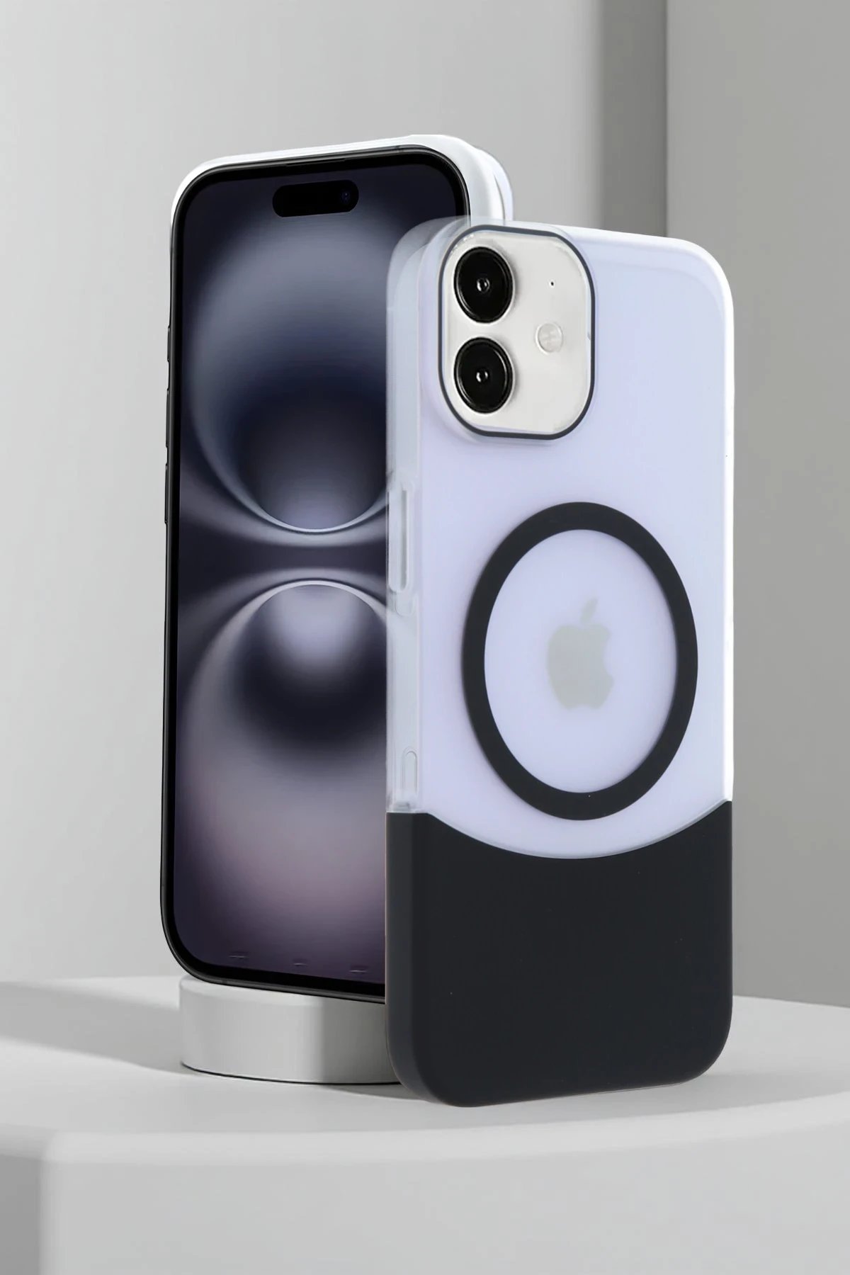 Joko iPhone 11 Velar Magsafe Kapak - Natural Grey