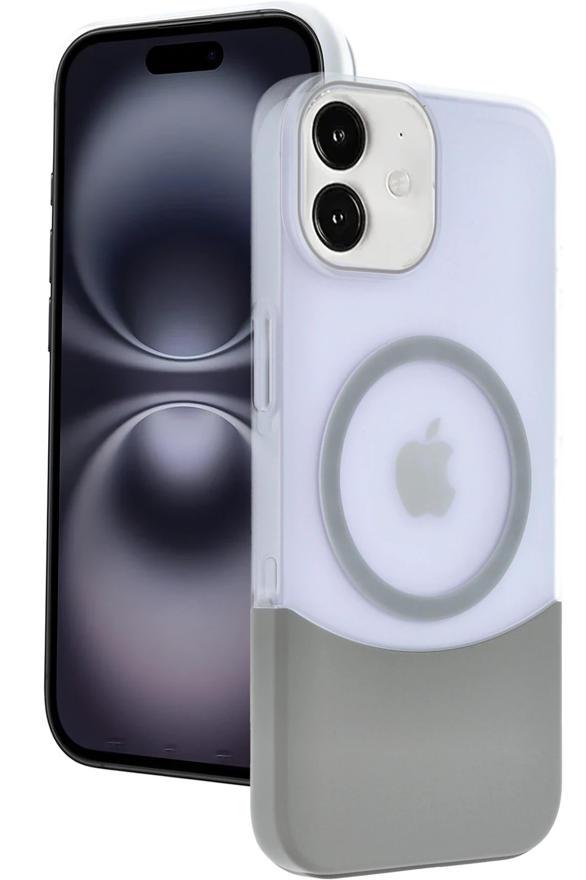 Joko iPhone 11 Velar Magsafe Kapak - Natural Grey