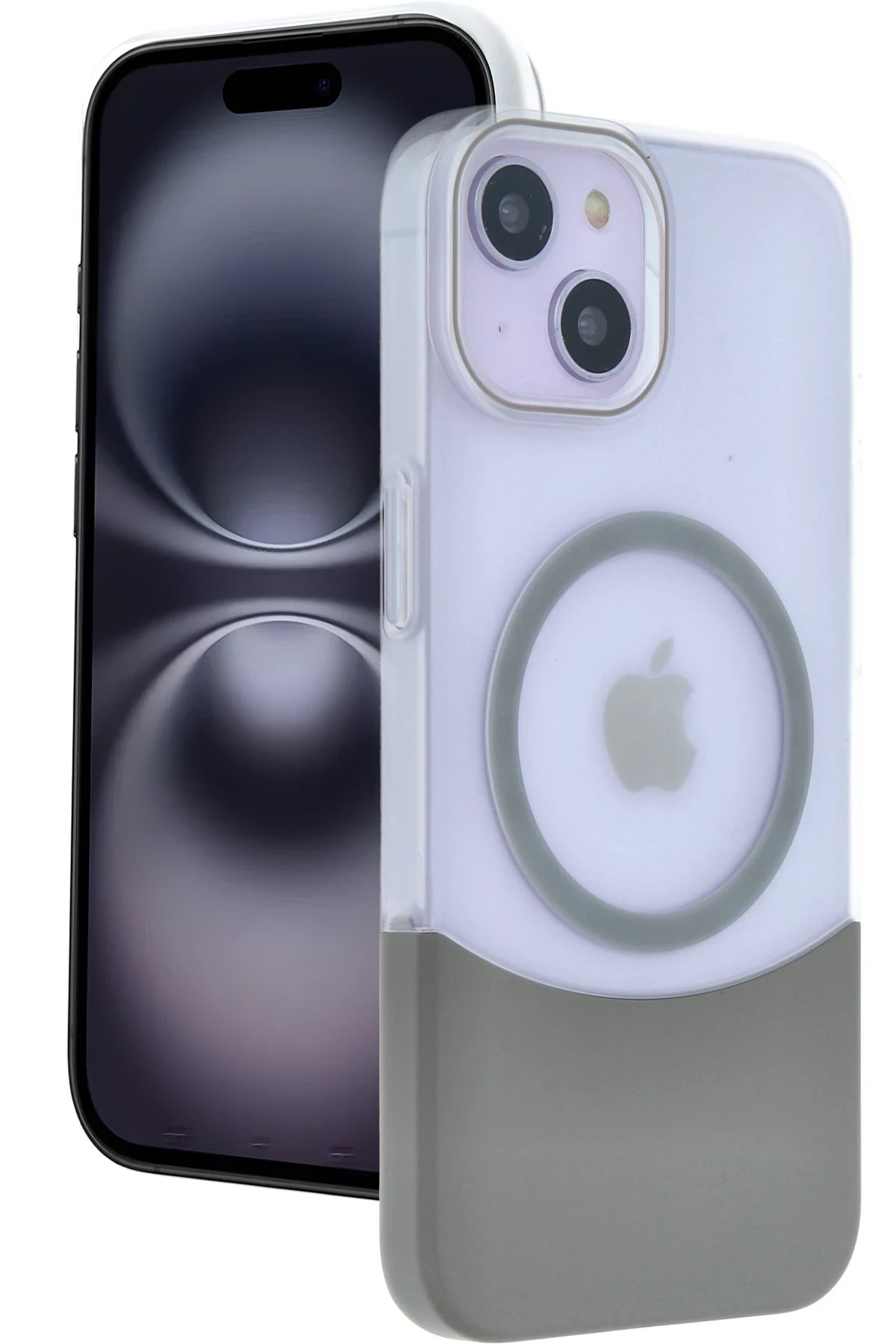 Joko iPhone 14 Velar Magsafe Kapak - Natural Grey