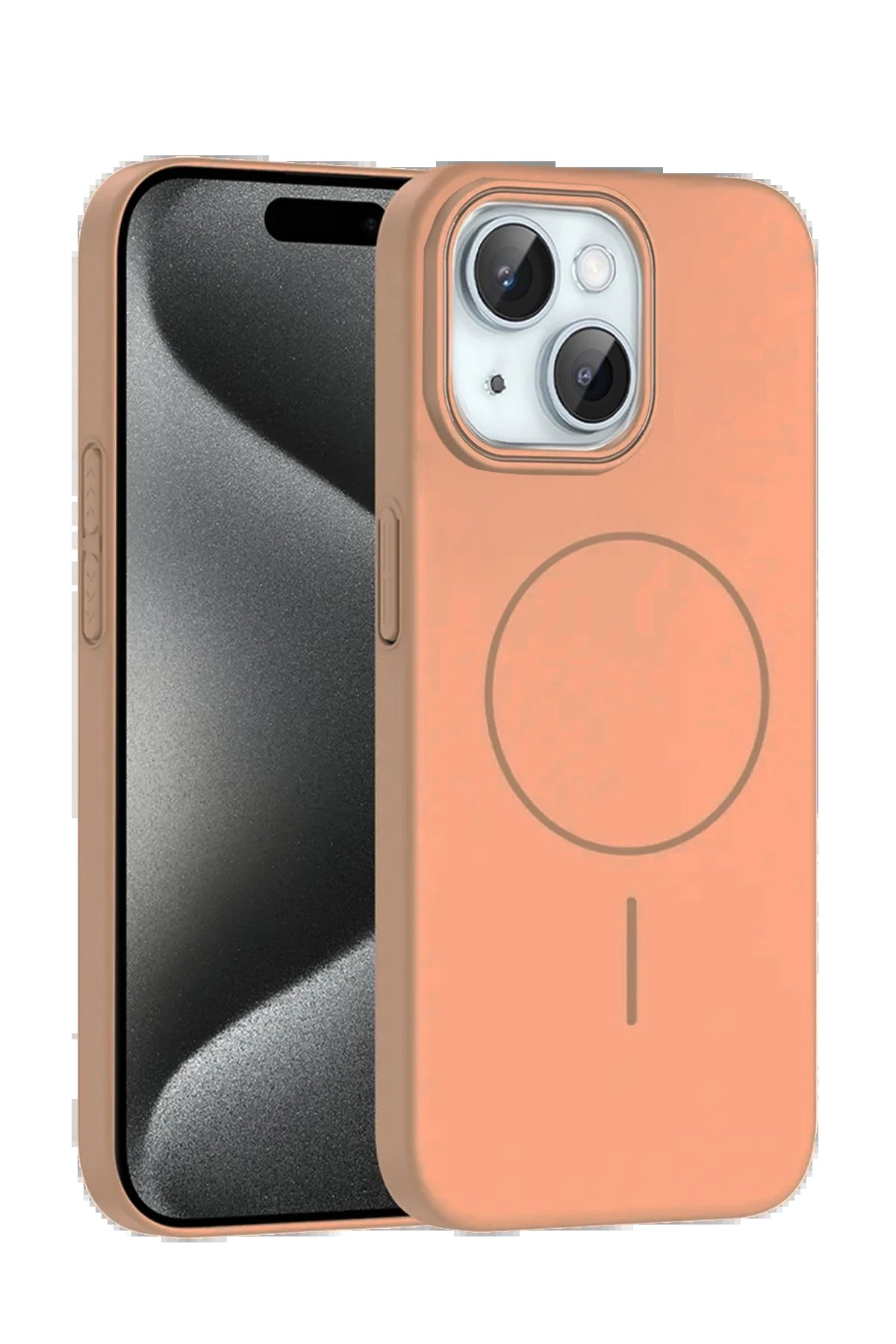 Joko iPhone 14 Broş Magsafe Kapak - Çöl Titanyum