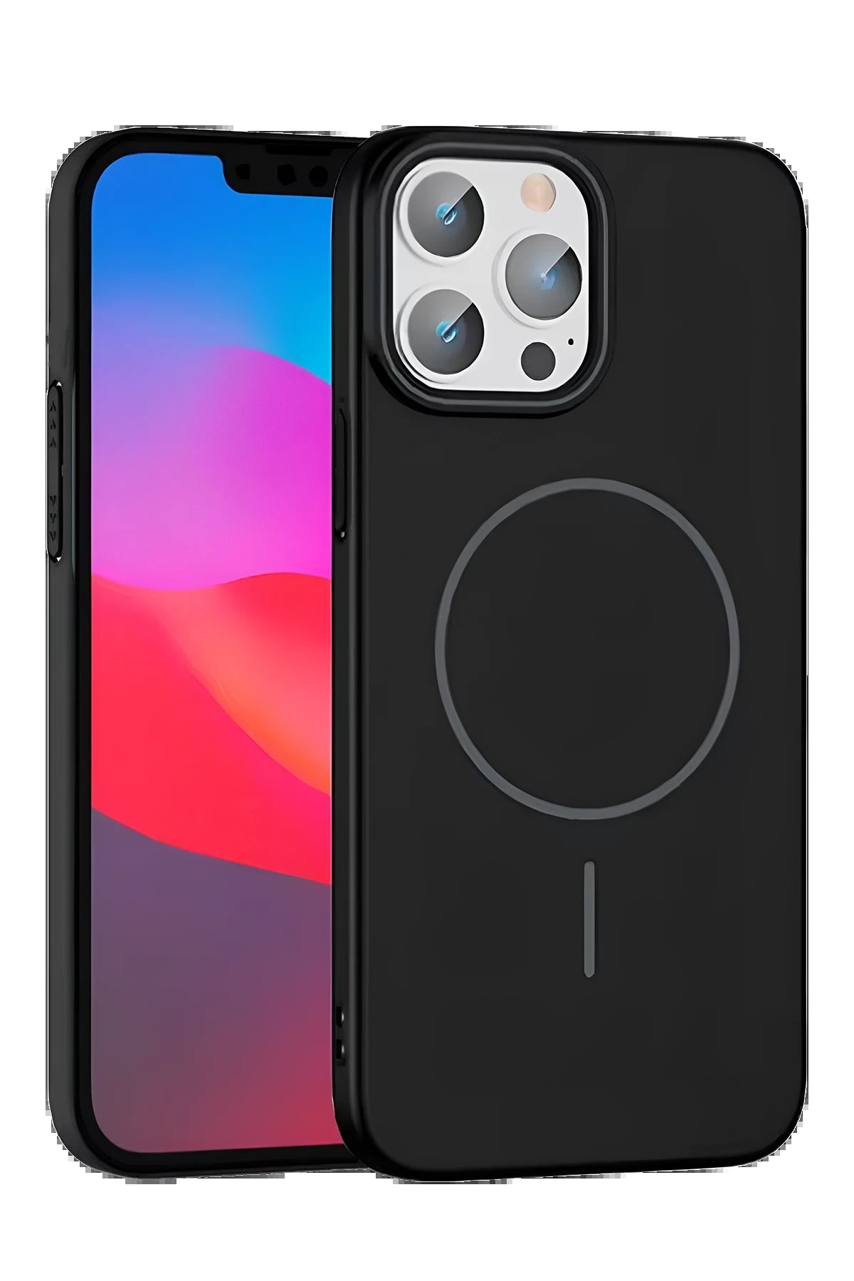 Joko iPhone 14 Pro Max Broş Magsafe Kapak - Siyah