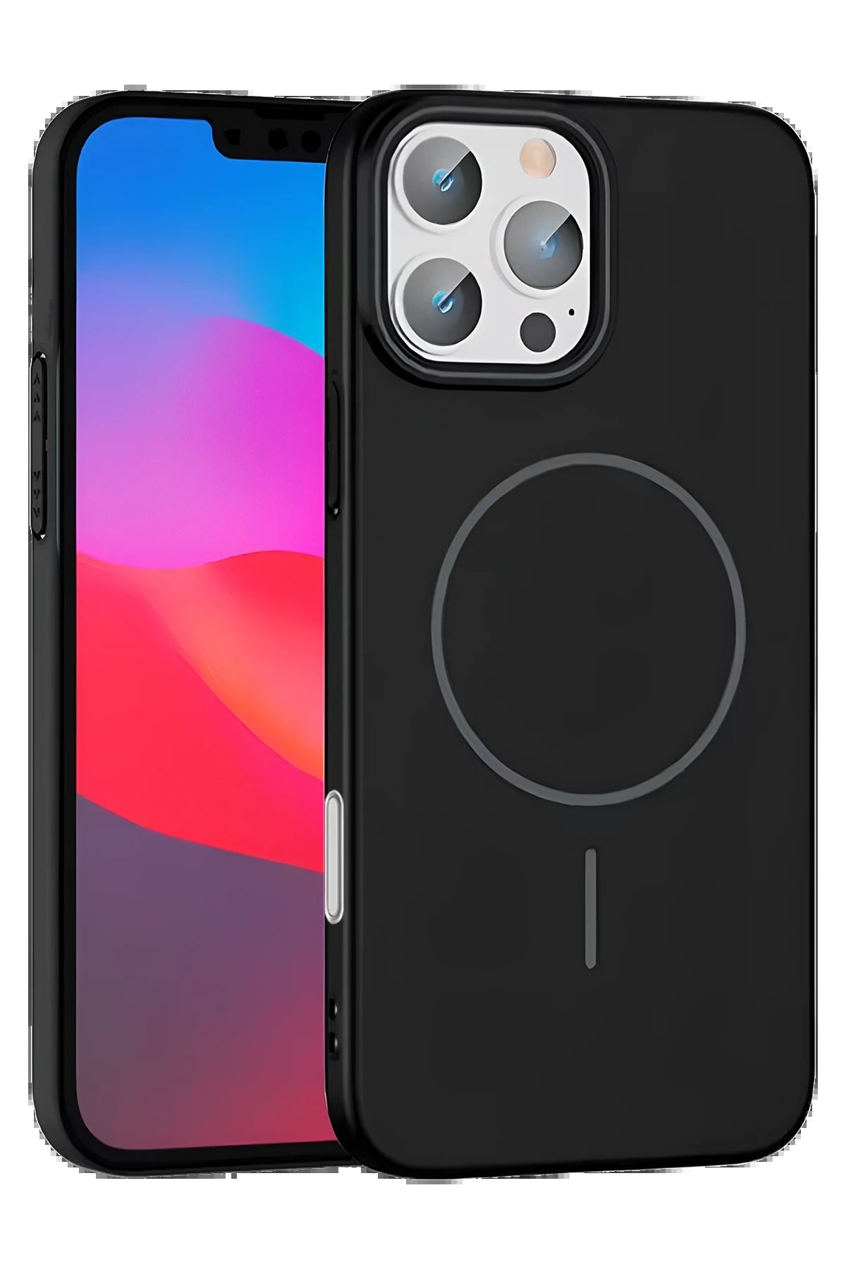 Joko iPhone 16 Pro Broş Magsafe Kapak - Siyah