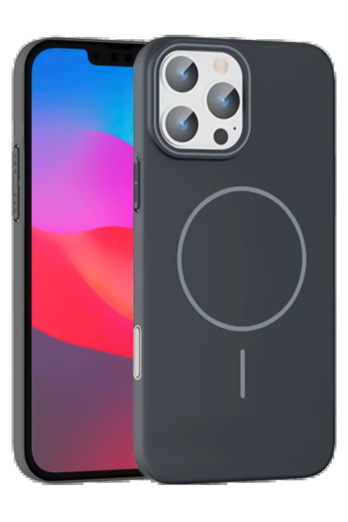 Joko iPhone 16 Pro Max Broş Magsafe Kapak - Füme