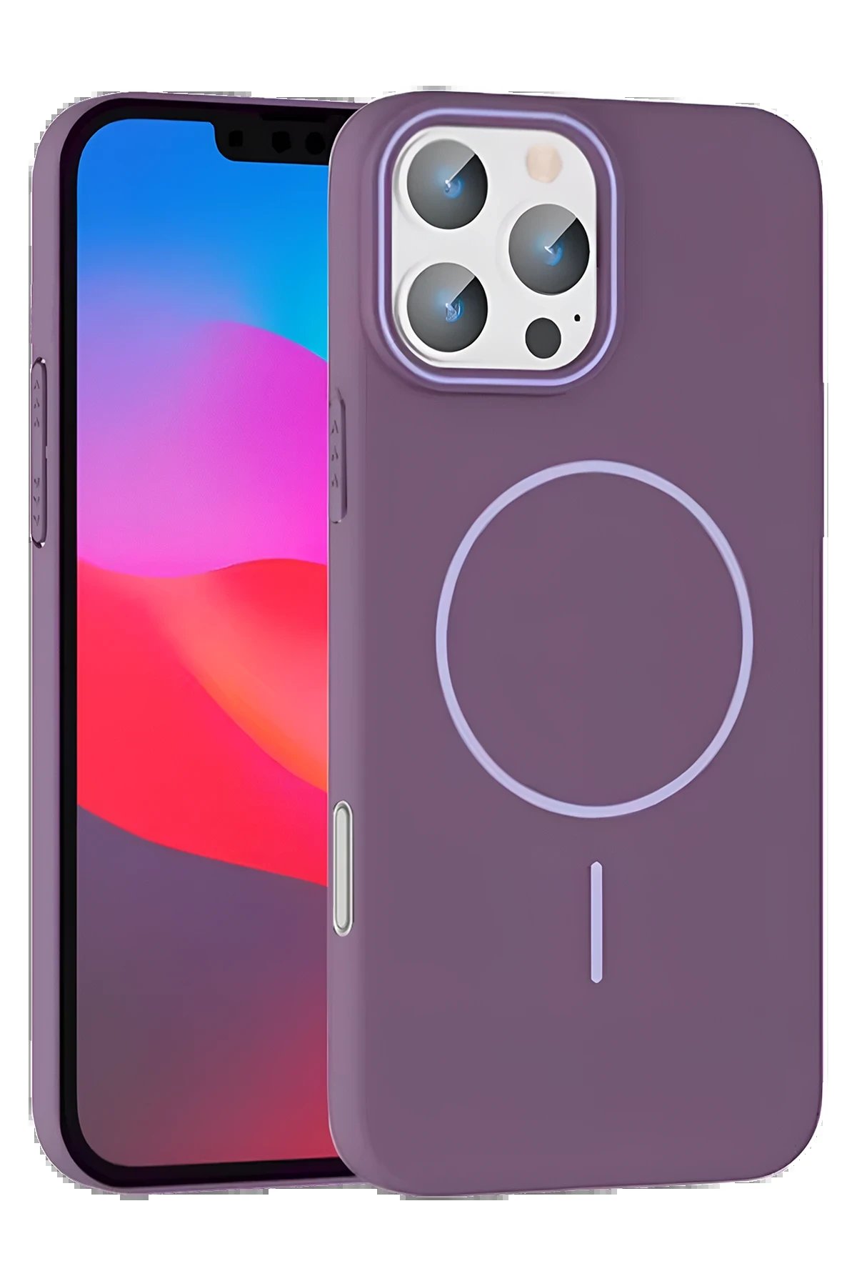 Joko iPhone 16 Pro Max Broş Magsafe Kapak - Mor