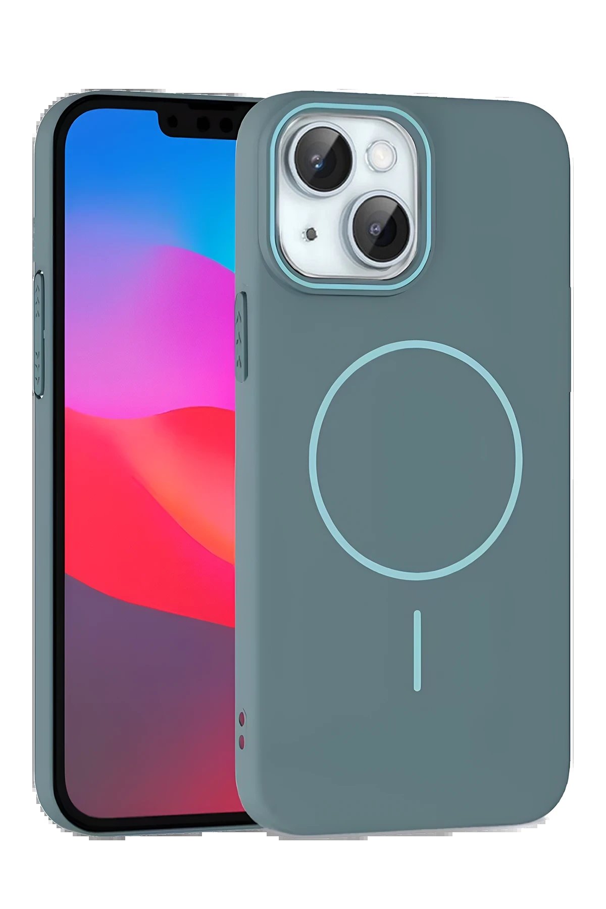 Joko iPhone 15 Plus Broş Magsafe Kapak uaz