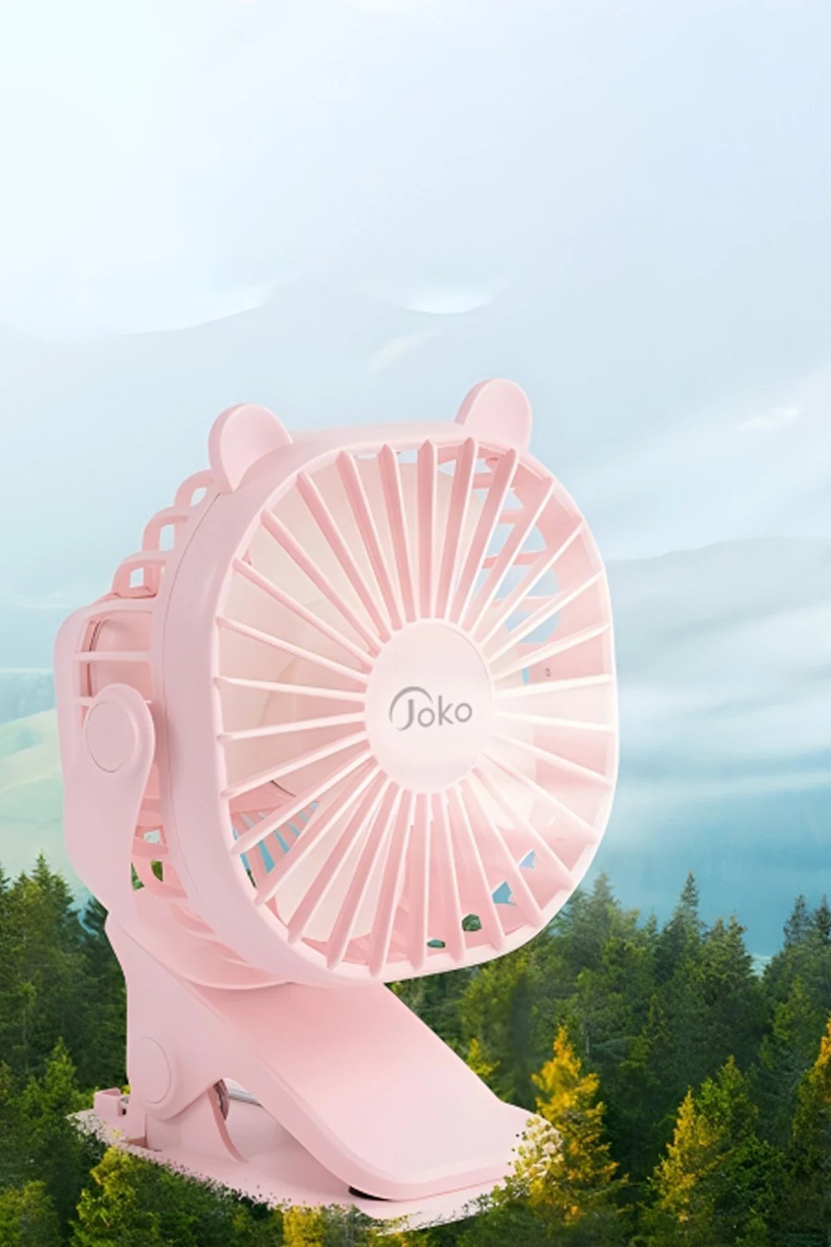 Joko JS03 Masaüstü Soğutma Fanı - Beyaz