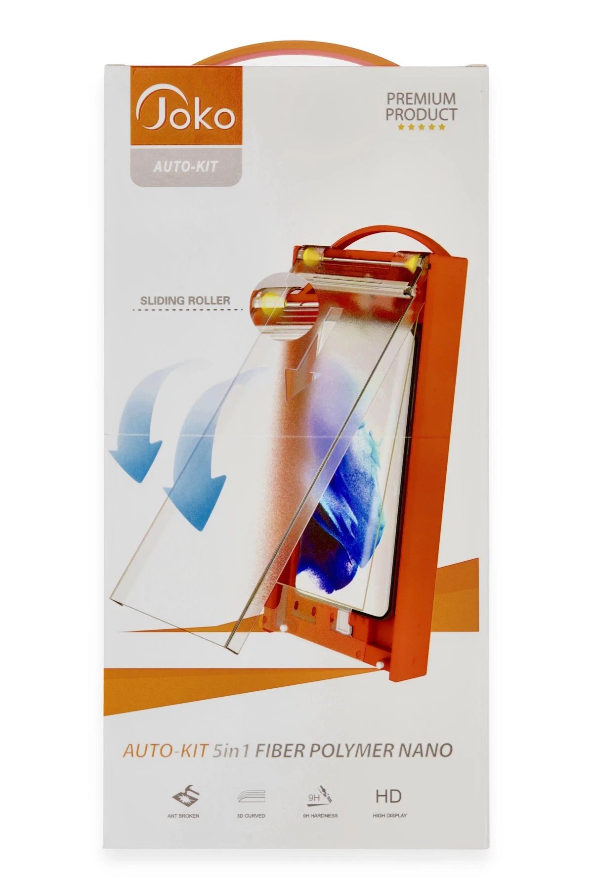 Joko Samsung Galaxy S24 Ultra AutoKit 5in1 Fiber Polymer Nano Ekran Koruyucu