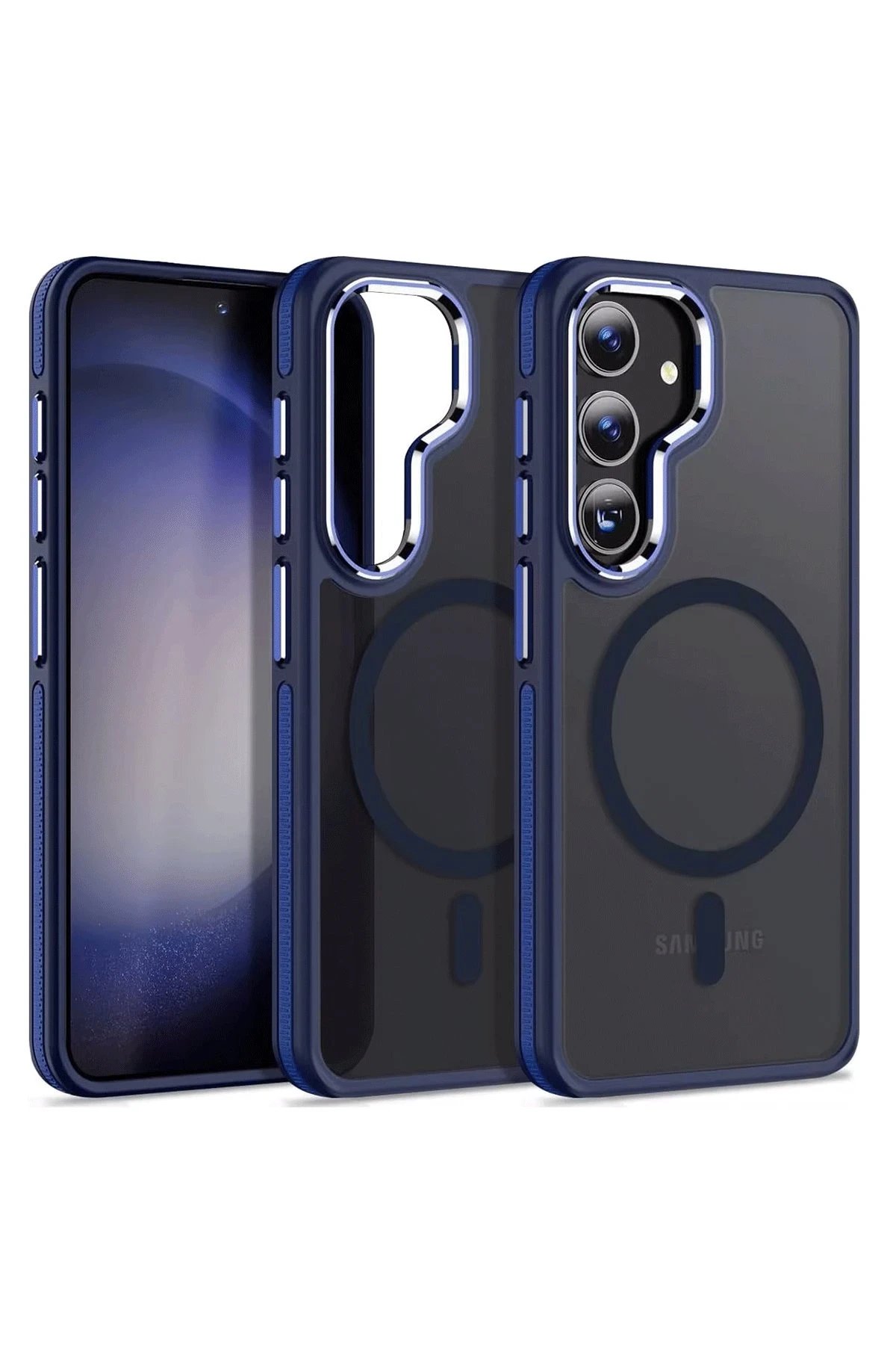 Joko Samsung Galaxy S24 Winner Magsafe Kapak - Lacivert