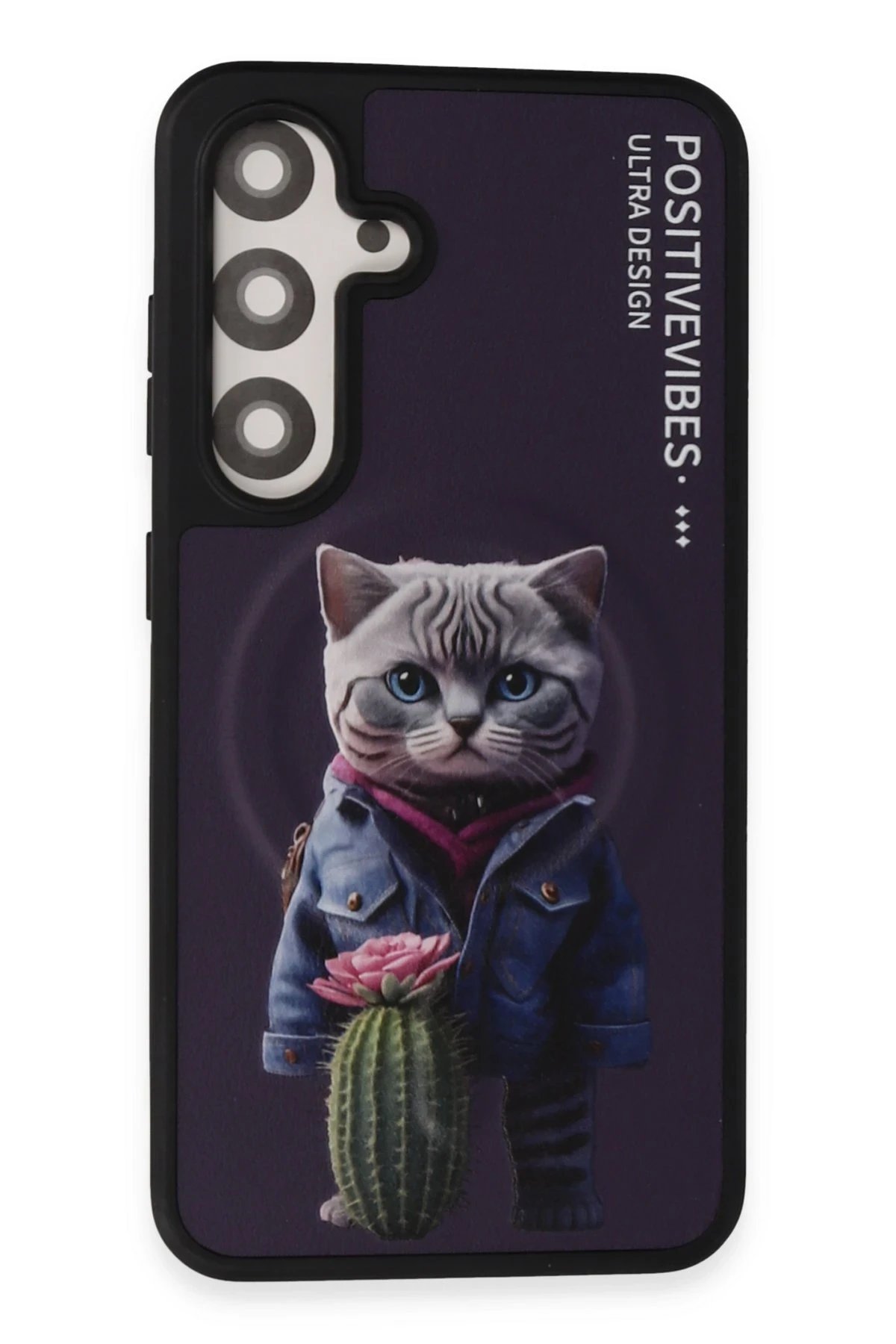 Joko Samsung Galaxy S24 Plus Fun Magsafe Kapak - Derin Mor