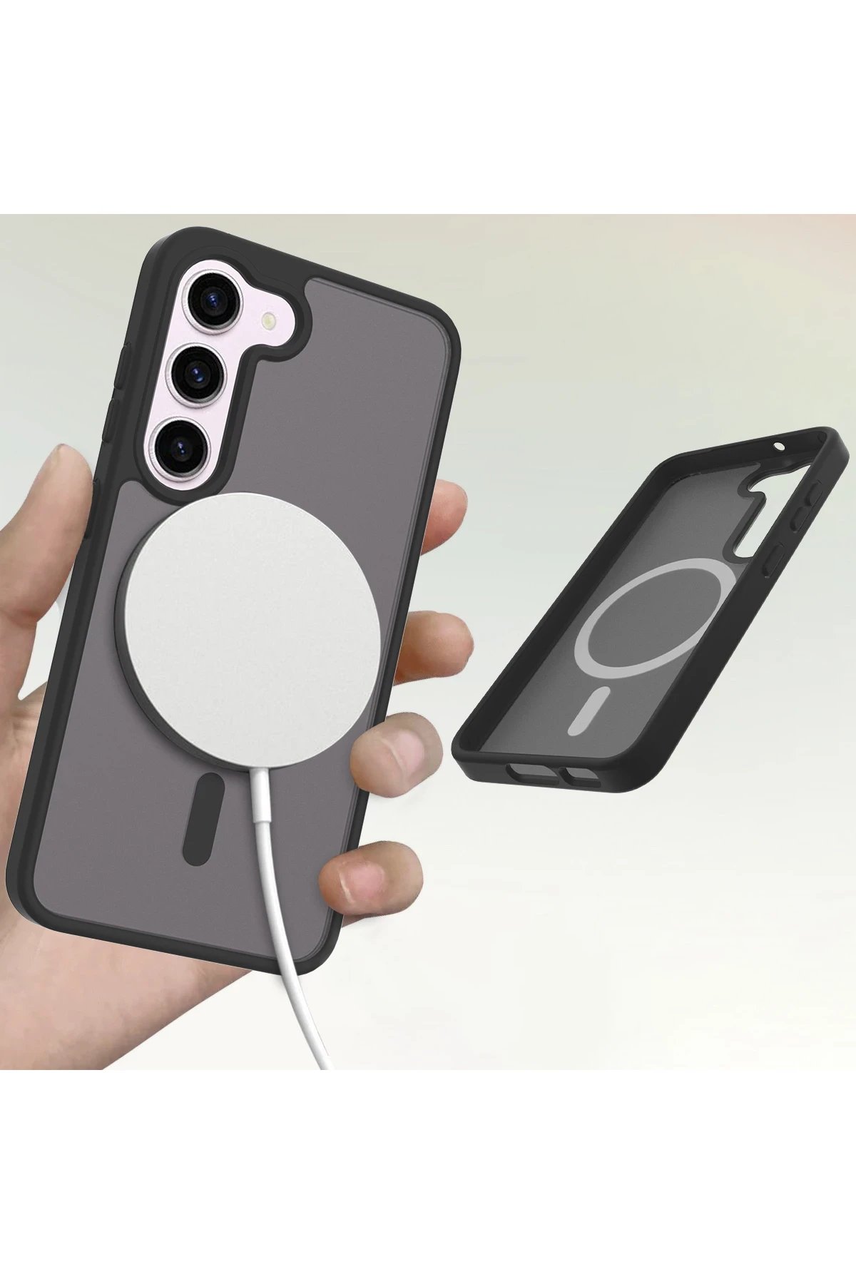 Joko Samsung Galaxy S23 Jota Magsafe Kapak - Siyah