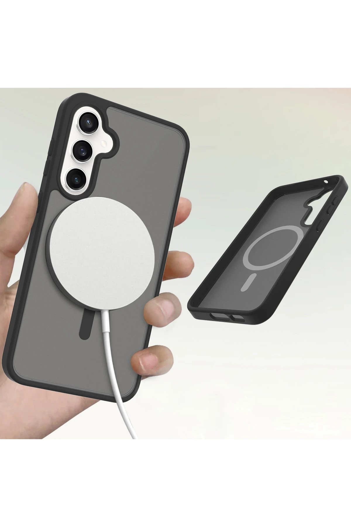 Joko Samsung Galaxy S23 FE Jota Magsafe Kapak - Siyah