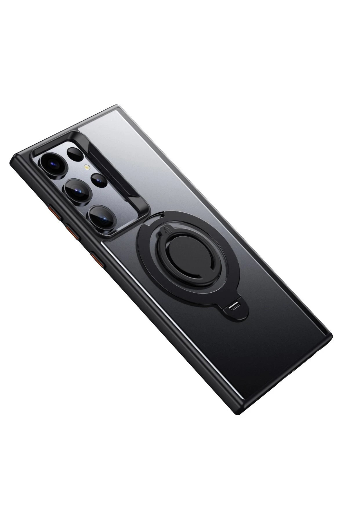 Joko Samsung Galaxy S23 Ultra Avatar 360 Dönen Magsafe Kapak - Siyah