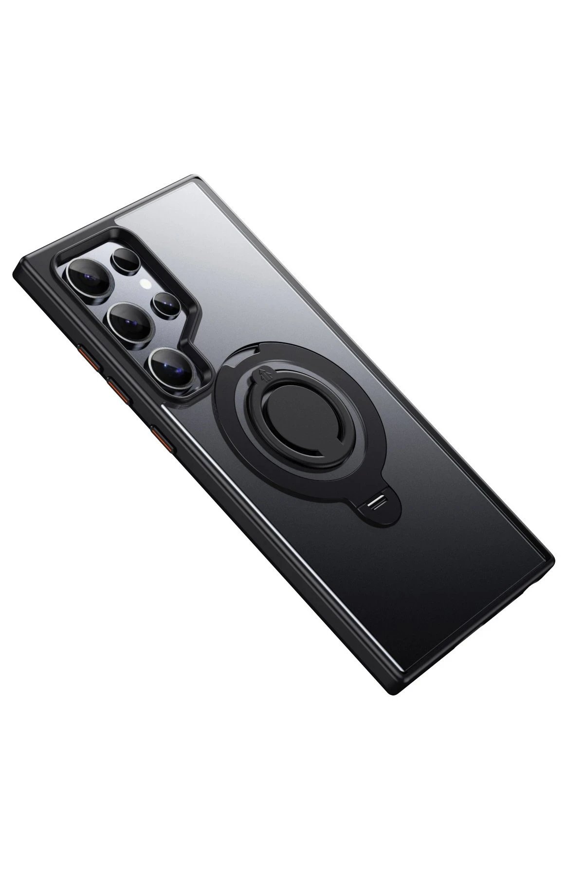 Joko Samsung Galaxy S24 Ultra Avatar 360 Dönen Magsafe Kapak - Siyah