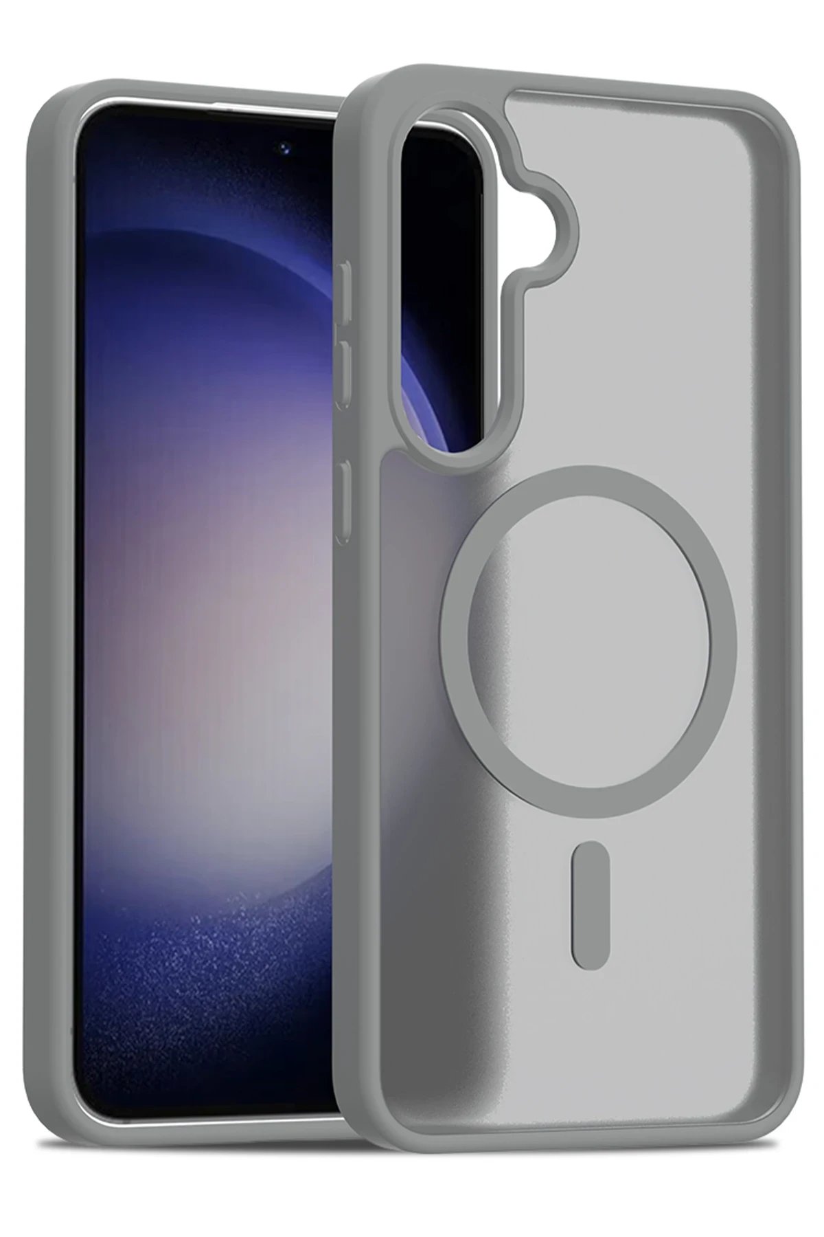 Joko Samsung Galaxy S24 FE Jota Magsafe Kapak - Titan Gri