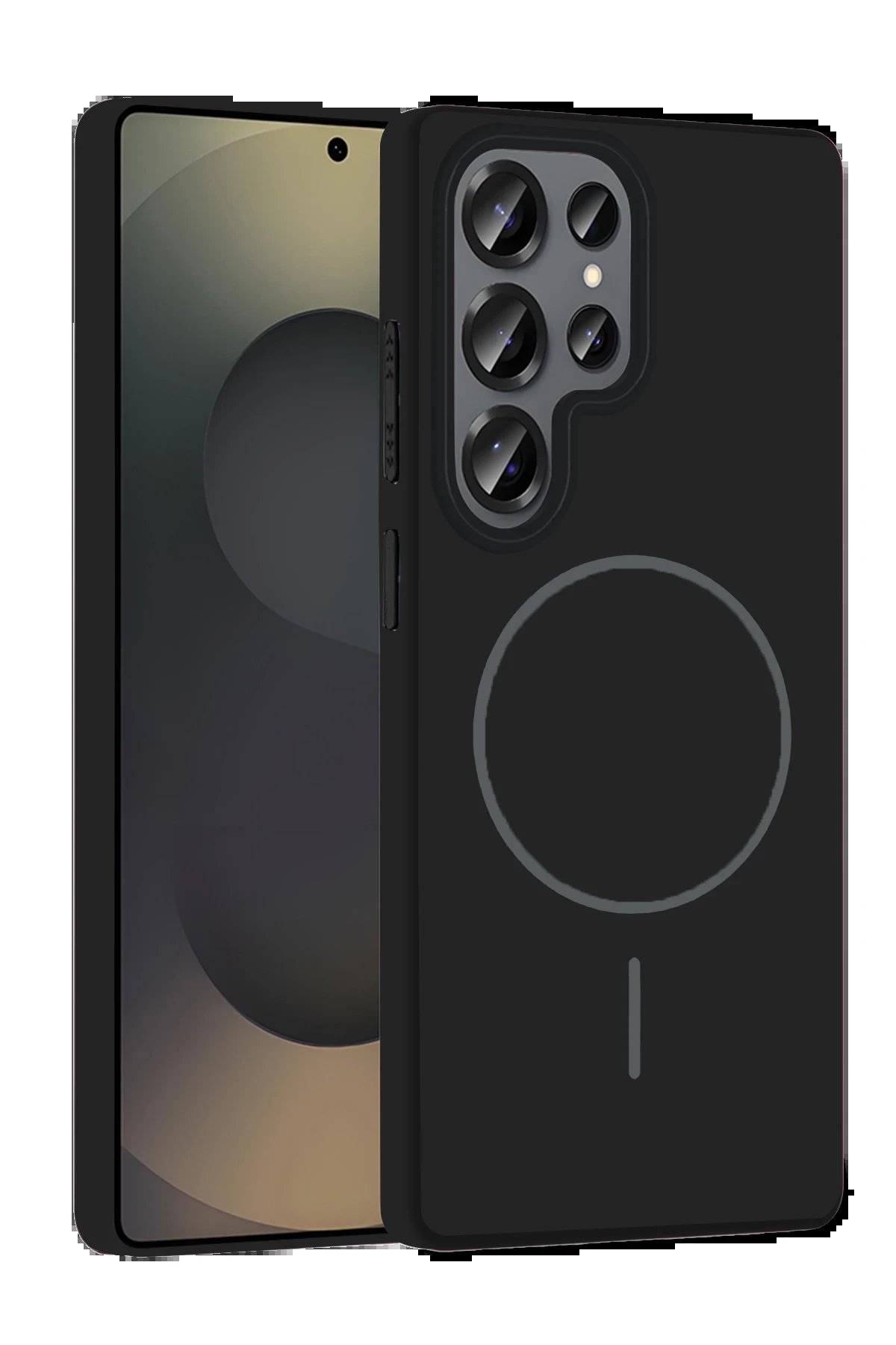 Joko Samsung Galaxy S25 Ultra Broş Magsafe Kapak - Siyah