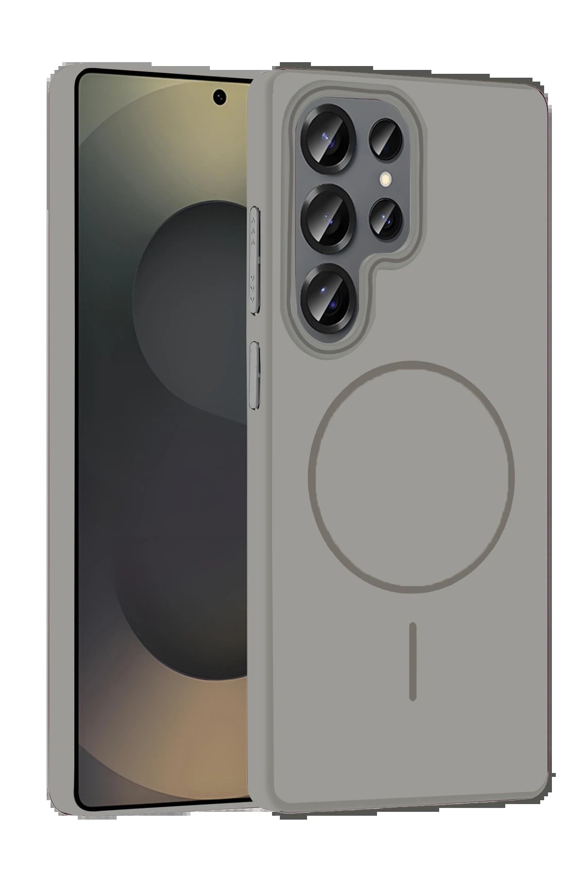 Joko Samsung Galaxy S25 Ultra Broş Magsafe Kapak - Titan Gri